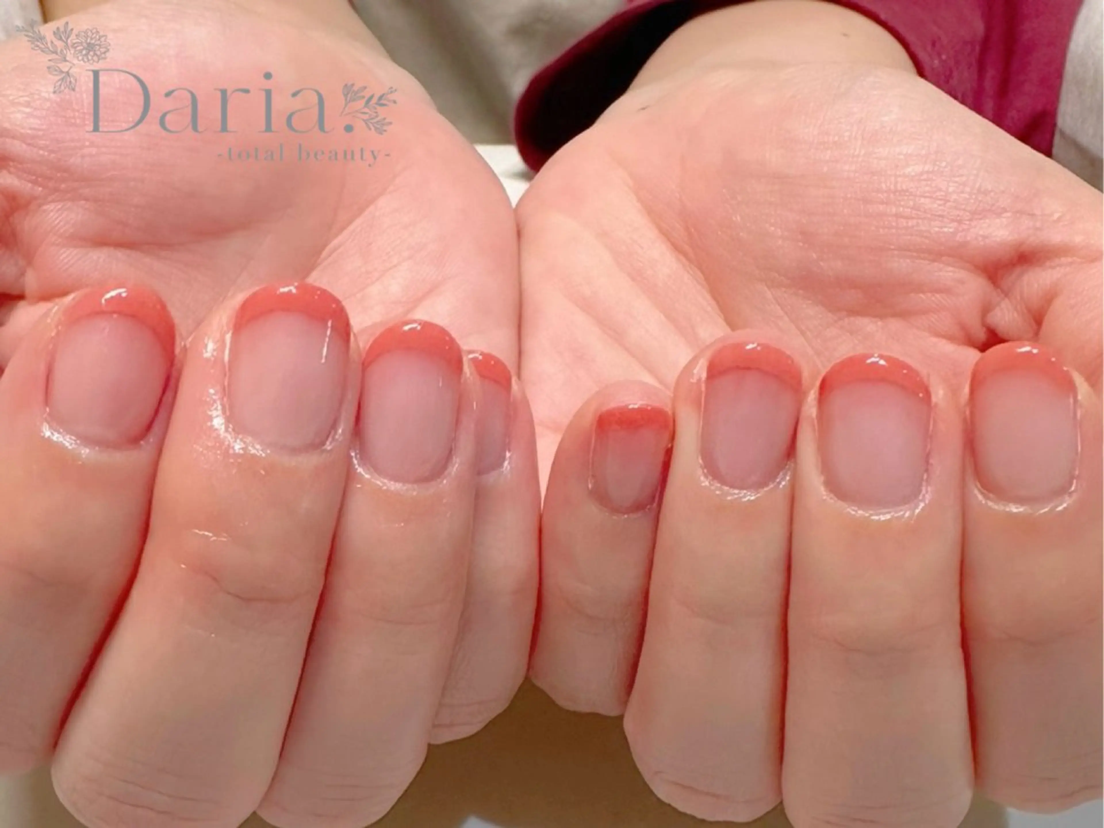 ネイル フレンチネイル ワンカラーネイル Daria. nailのマツエク・マツパデザイン