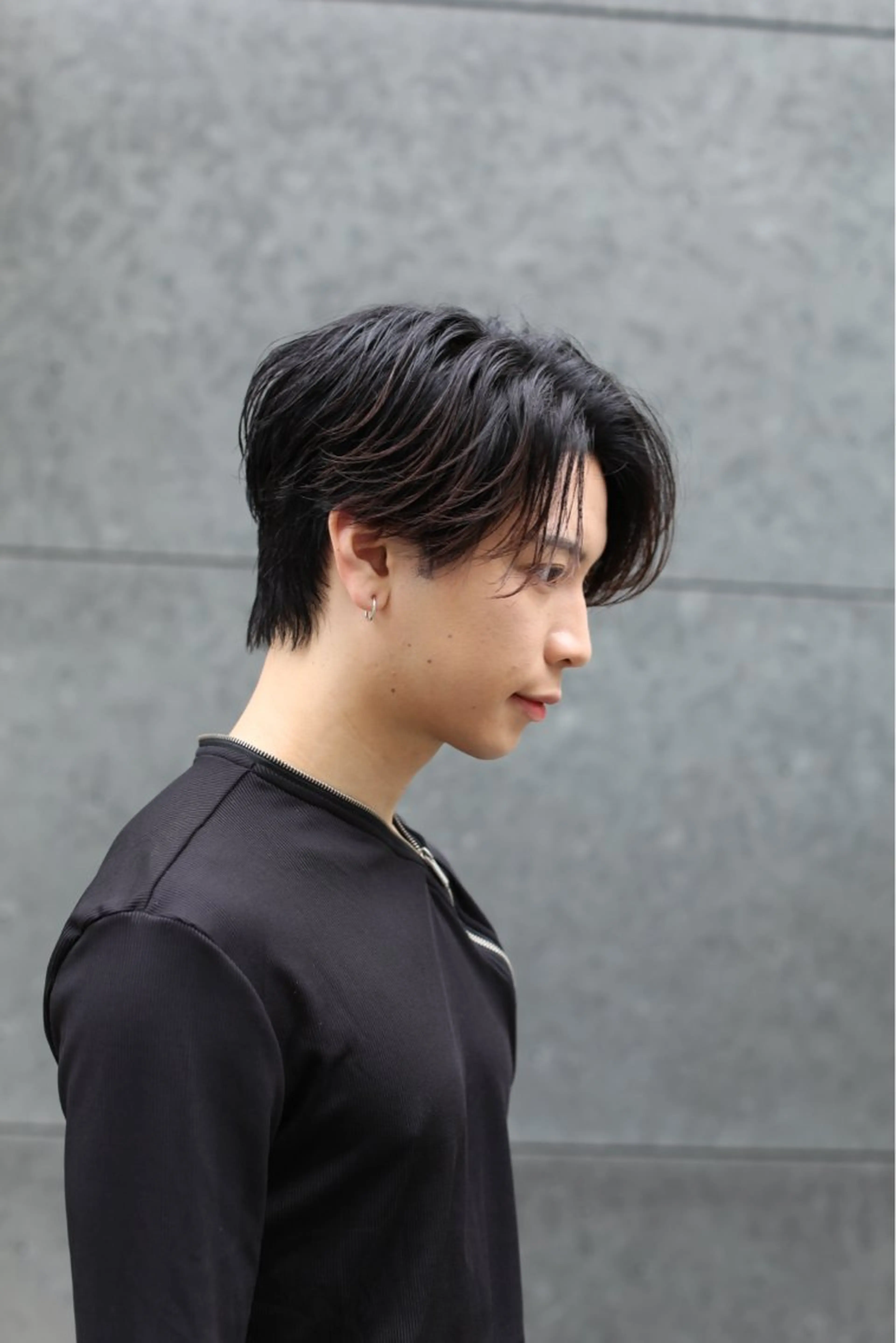 メンズ ダウンパーマ メンズパーマ MEN'S HAIR SENSE BLUE渋谷宇田川交番前所属・モモ 渋谷メンズ特化美容師のヘアスタイル