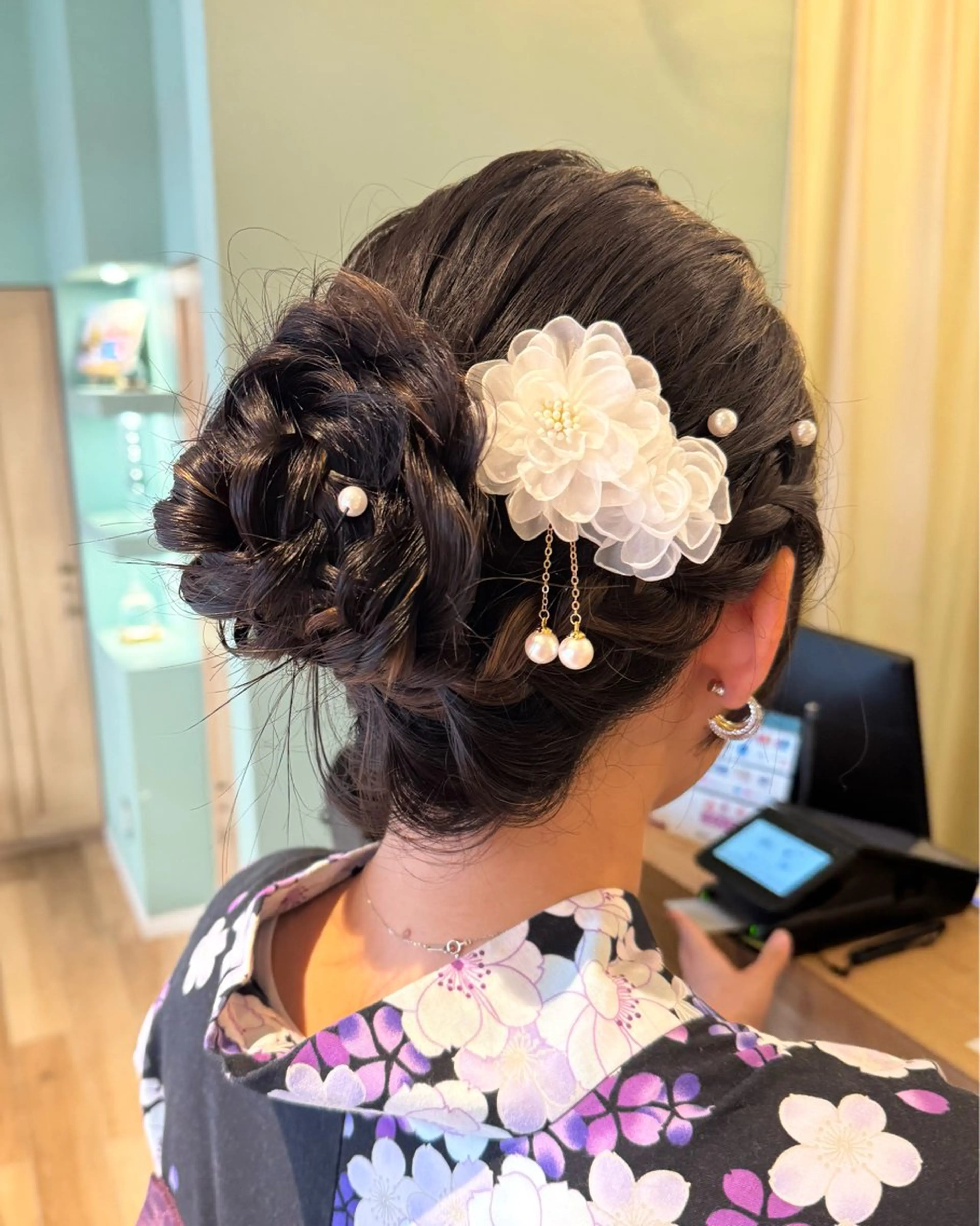 ヘアアレンジ 着付け .*･ﾟカラーリスト .ﾟ･*.みおのヘアスタイル