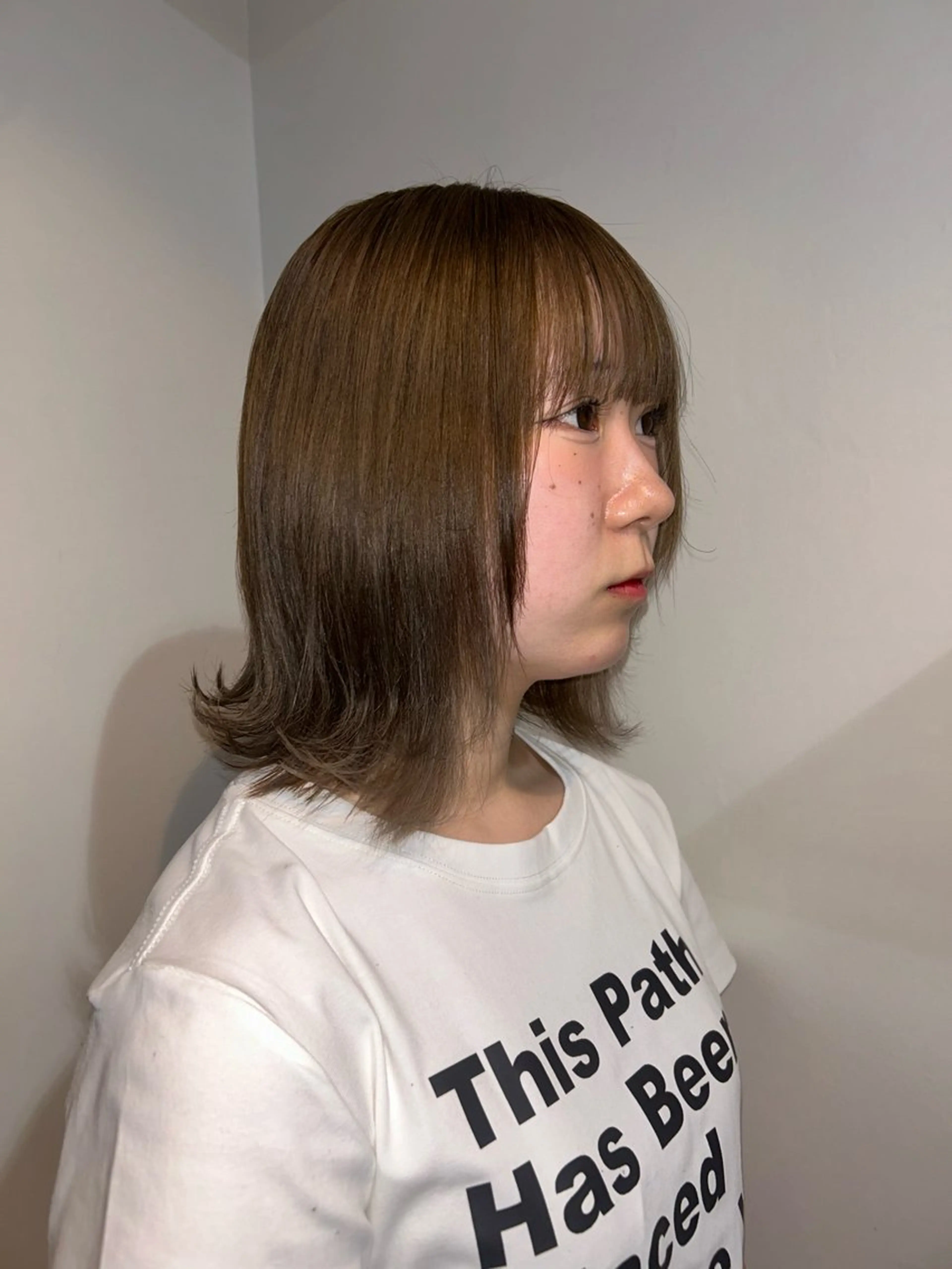 カラー ヘアカラー スギヤマ シユのヘアスタイル