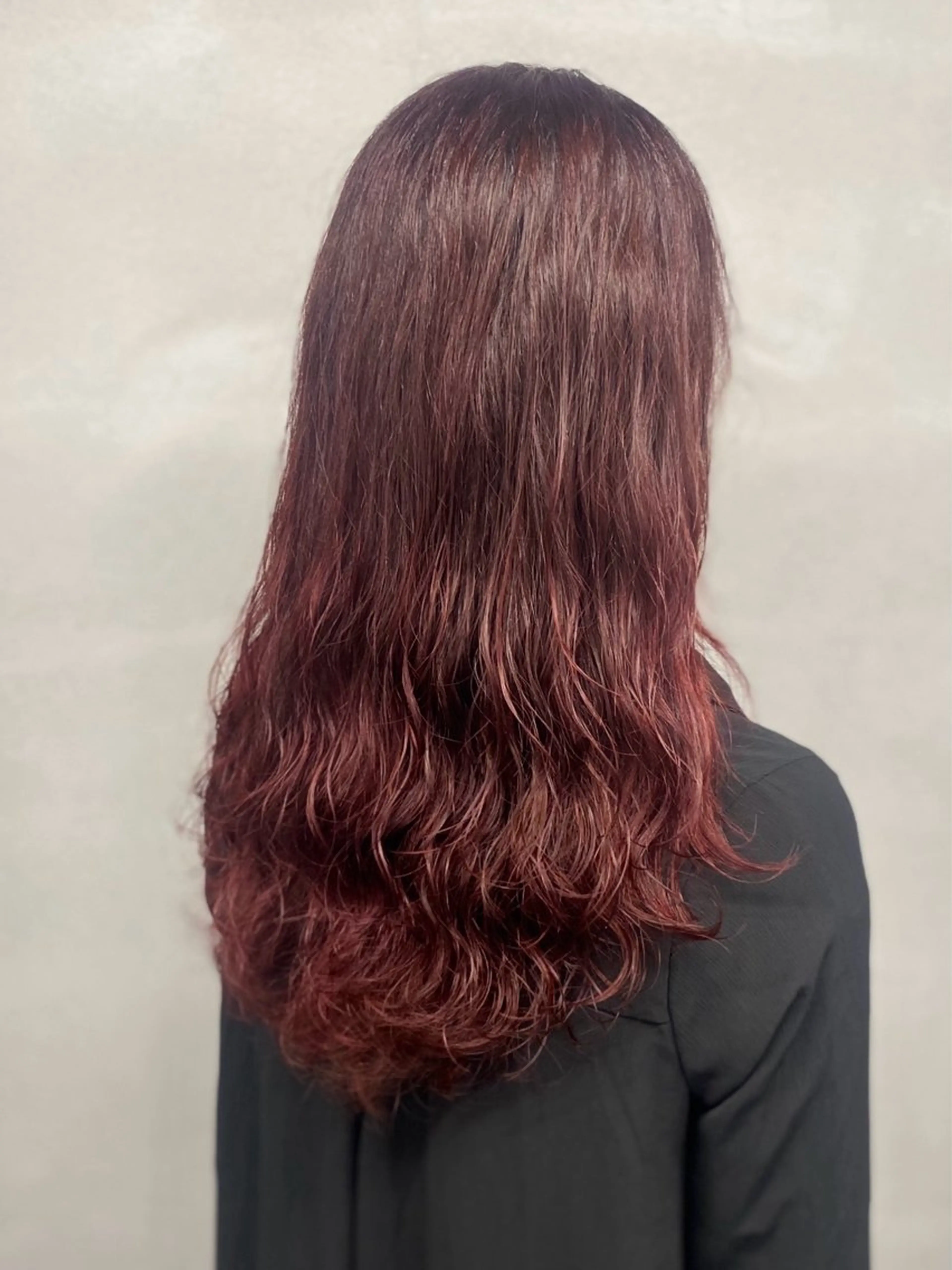 ロング カラー パーマ ブリーチ ブリーチなしカラー ヘアカラー トリートメント 柏 デザインカラー/ レイヤー🐣シオリのヘアスタイル