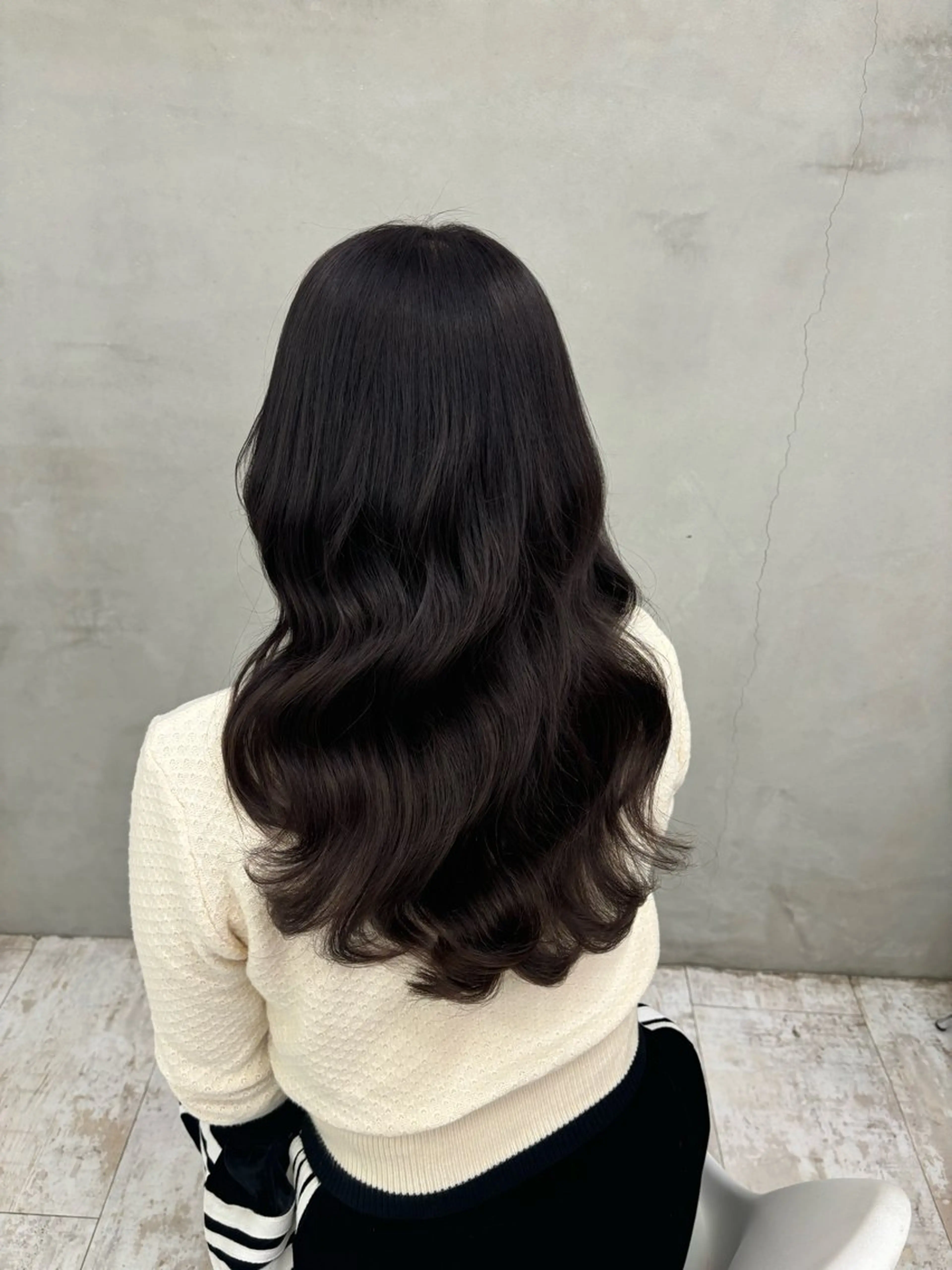 カラー ブリーチ ブラウンカラー イルミナカラー 玉寄 きらのヘアスタイル