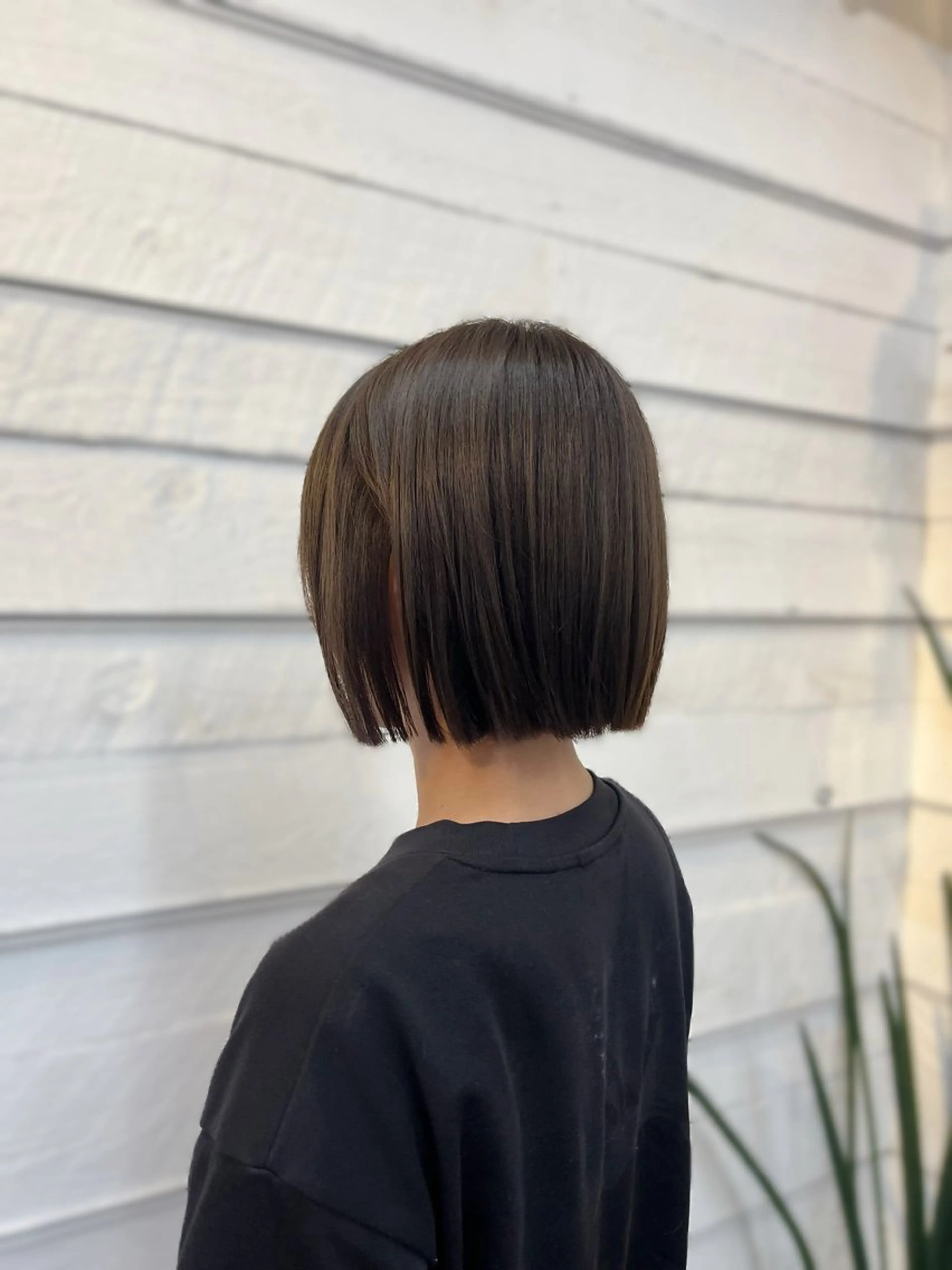 ショート ボブ カット ヘアカラー 松島 綾子のヘアスタイル