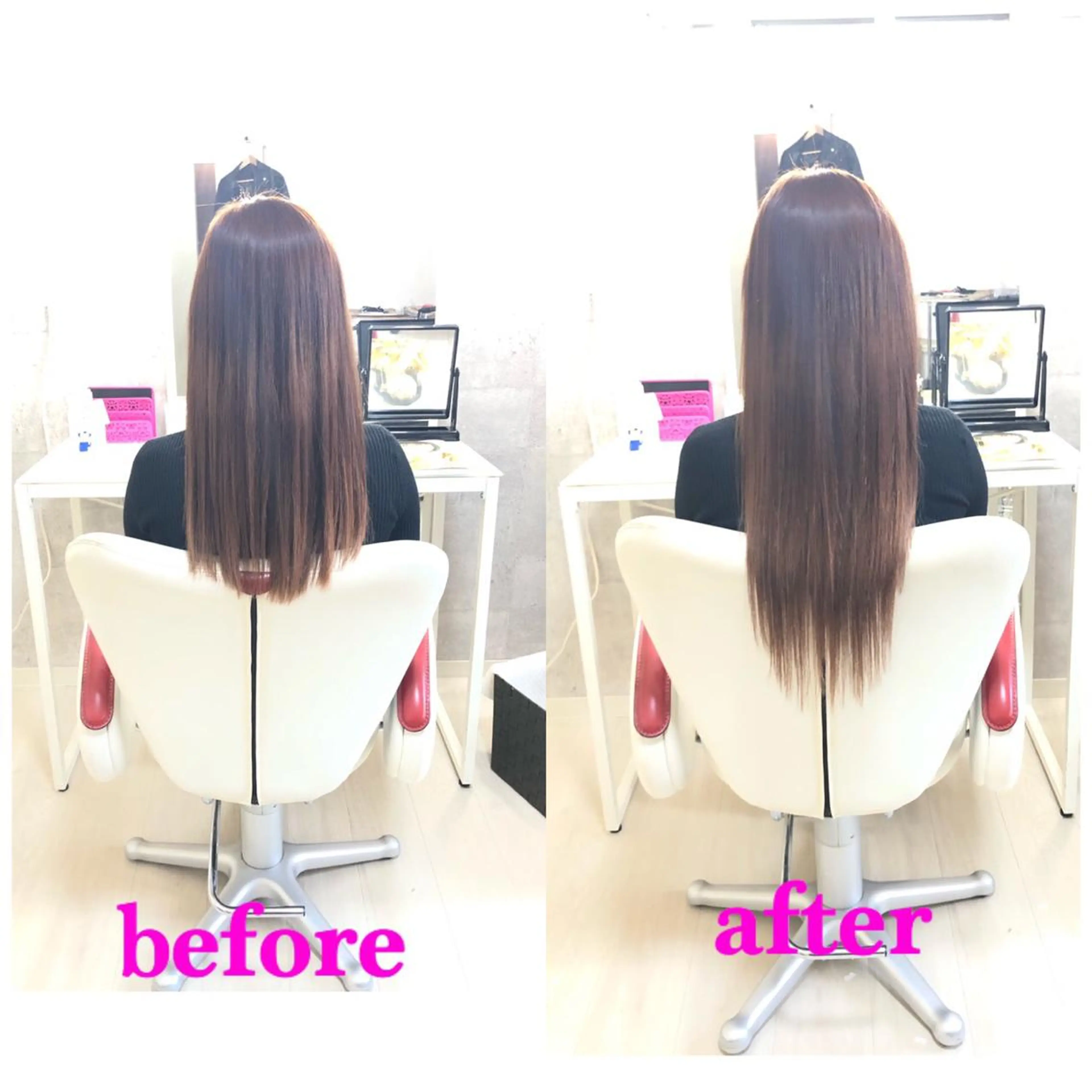 ロング エクステ ドレスアップ心斎橋店所属・🌸ドレスアップ 心斎橋店🌸のヘアスタイル