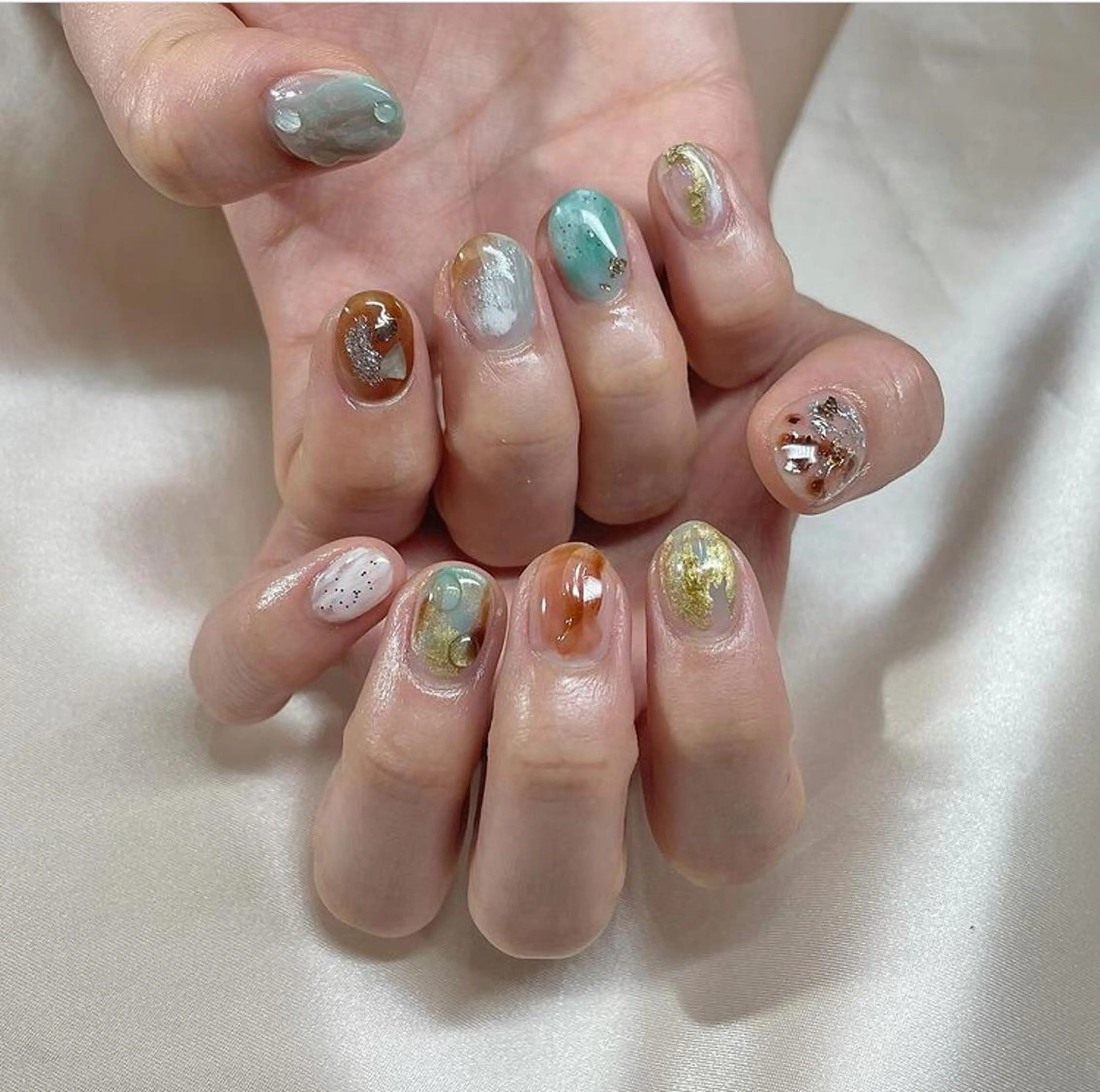 ネイル ﾐﾙﾌｨｰﾕ /Tomoeのネイルデザイン