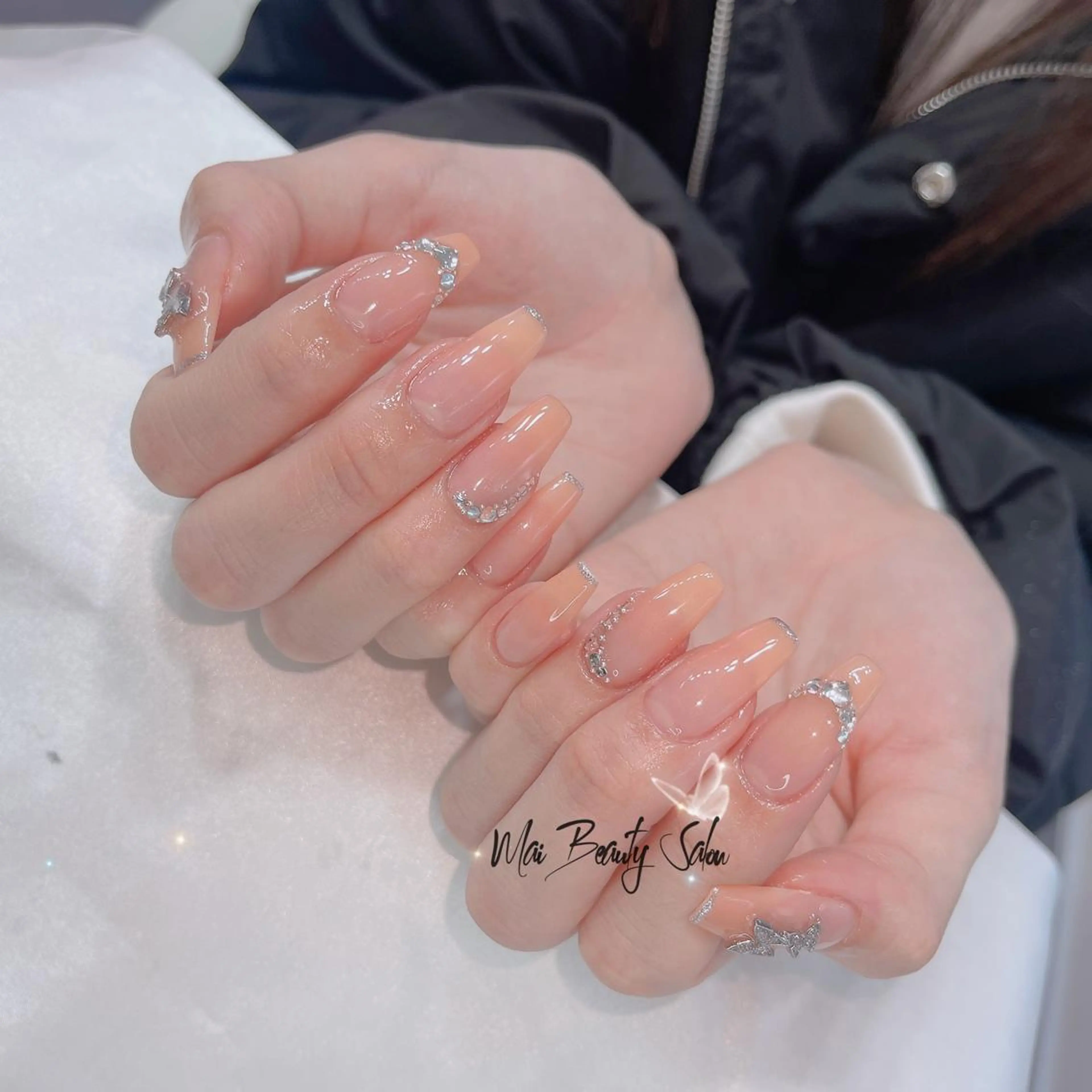 ネイル ジェルネイル パラジェル ワンホンネイル MaiBeauty DanHiのネイルデザイン