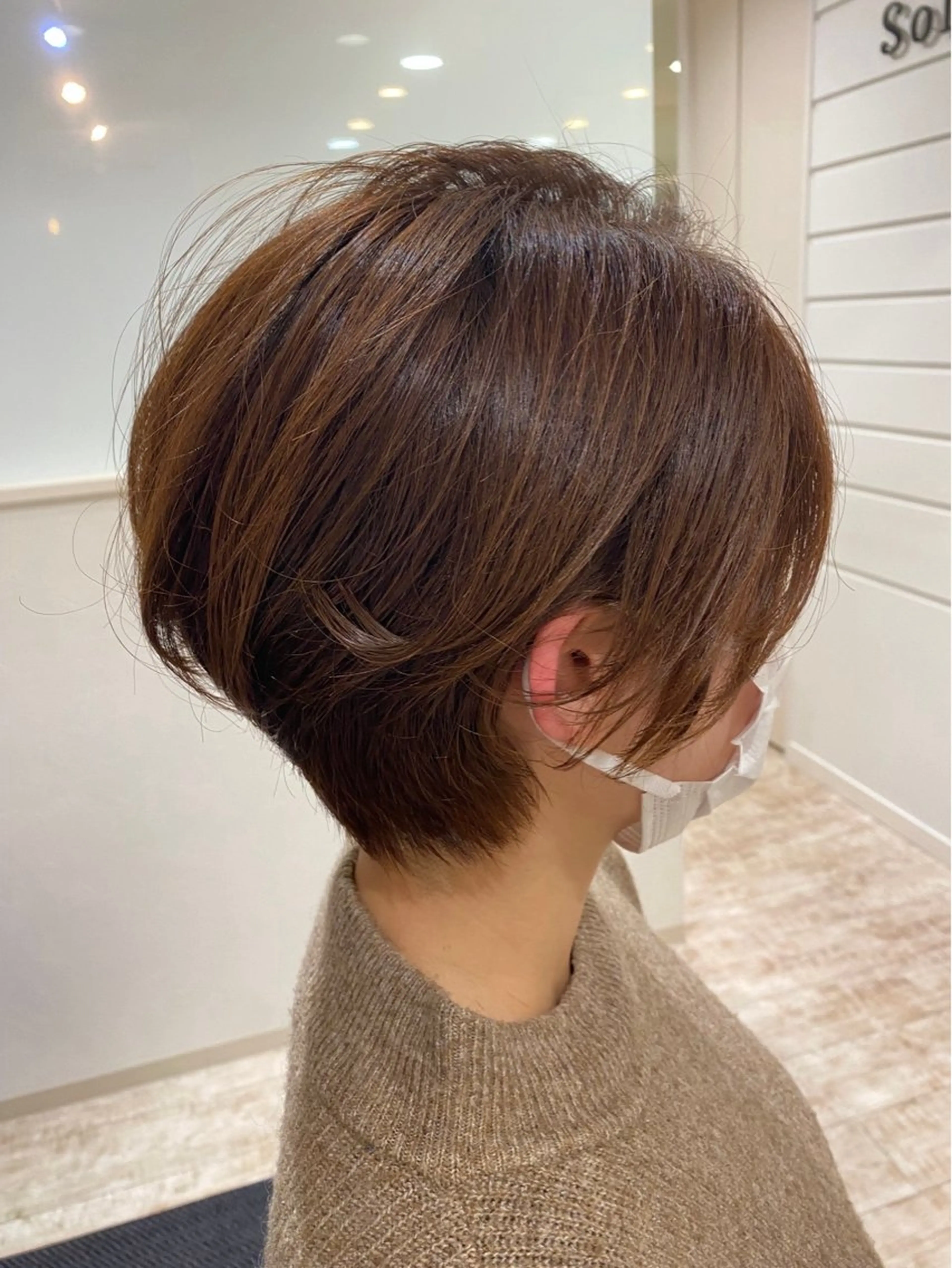 ショート ショートヘア Soleil所属・soleil wakanaのヘアスタイル