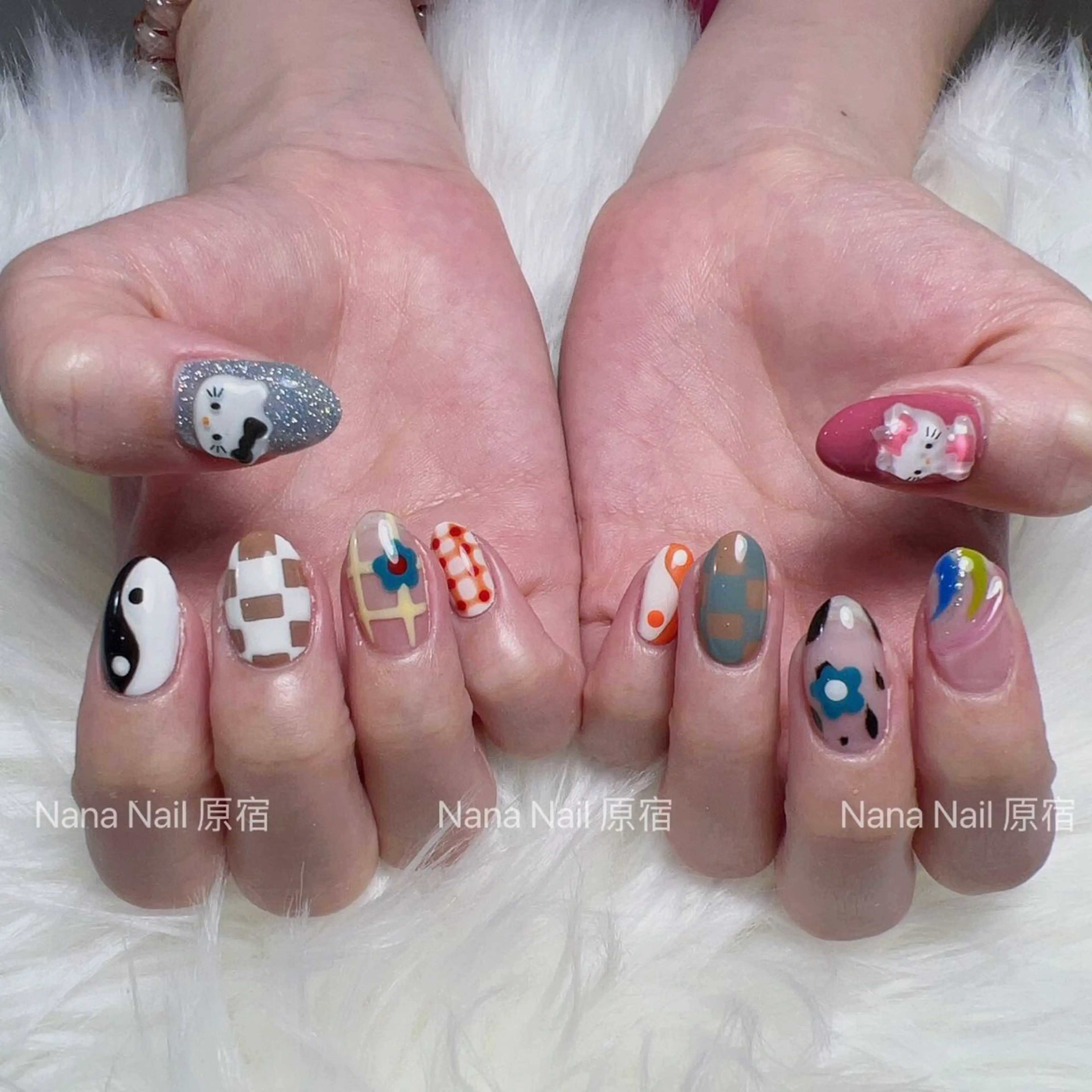 ネイル 持ち込み ハンドネイル Unicorn Nail原宿表参道のネイルデザイン