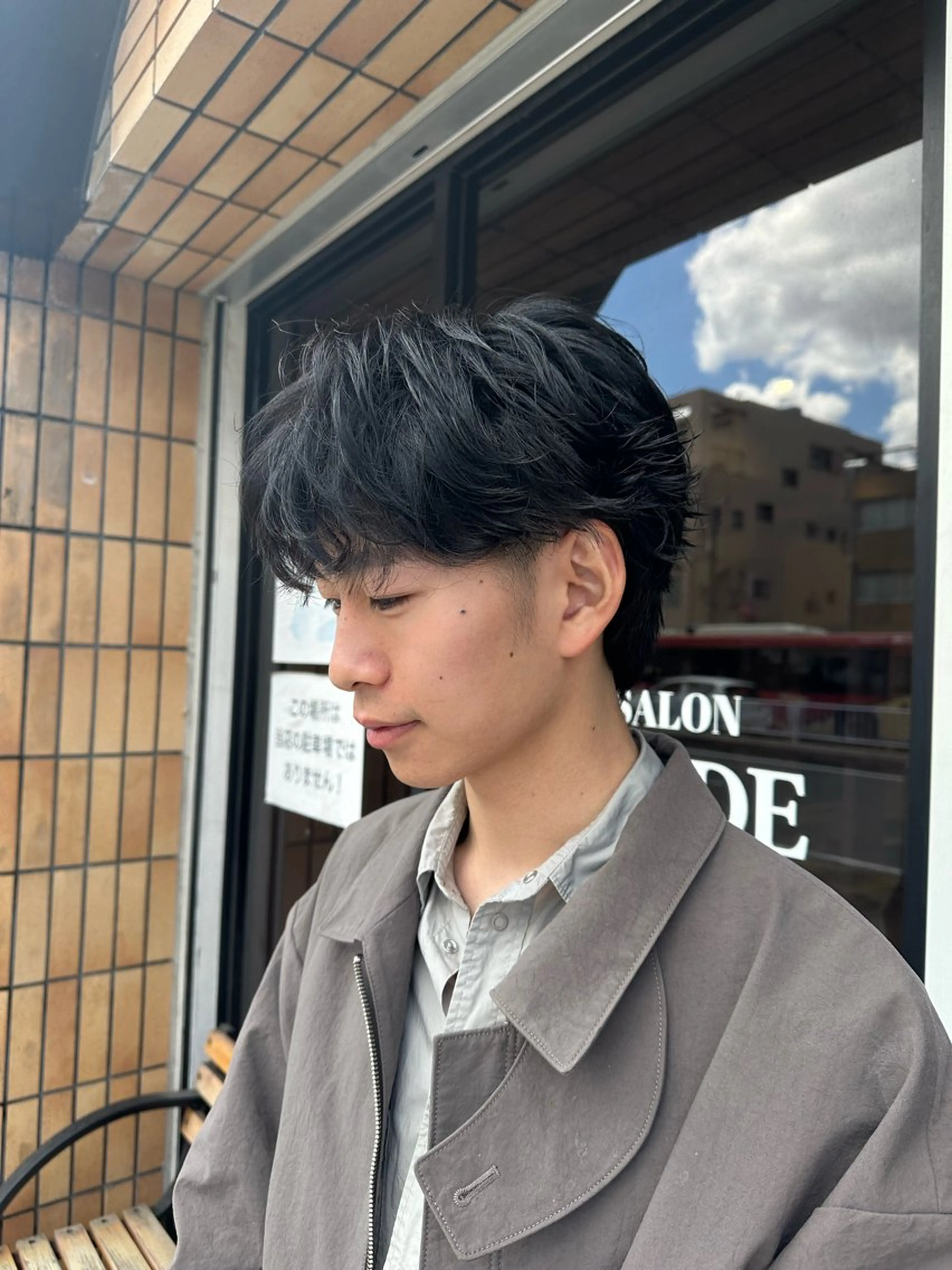 パーマ メンズ フェザーパーマ メンズパーマ カット パーマ ハヤシカズキ/カラー ✂/メンズパーマのヘアスタイル