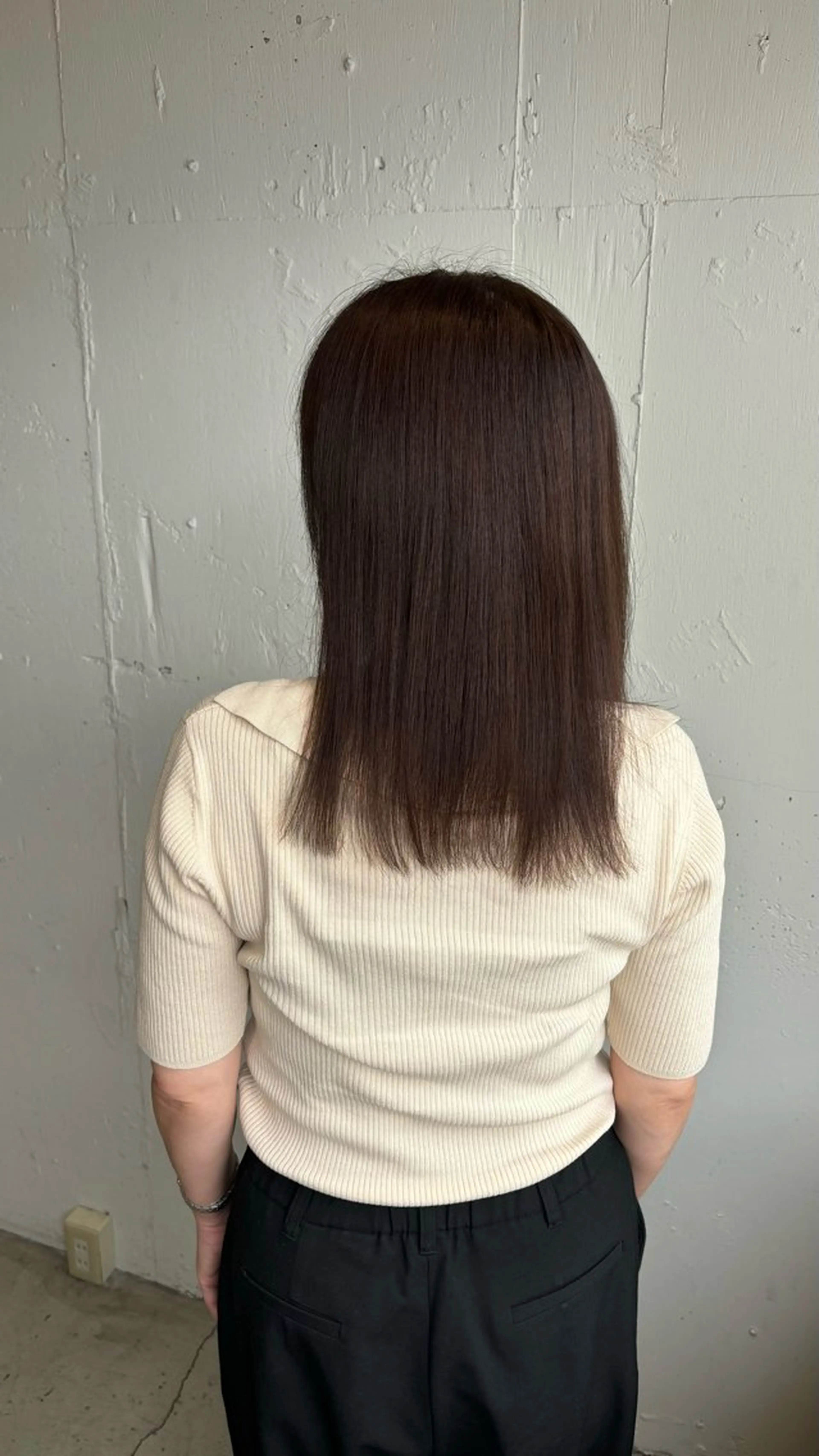 ミディアム カラー マツモト イクトのヘアスタイル