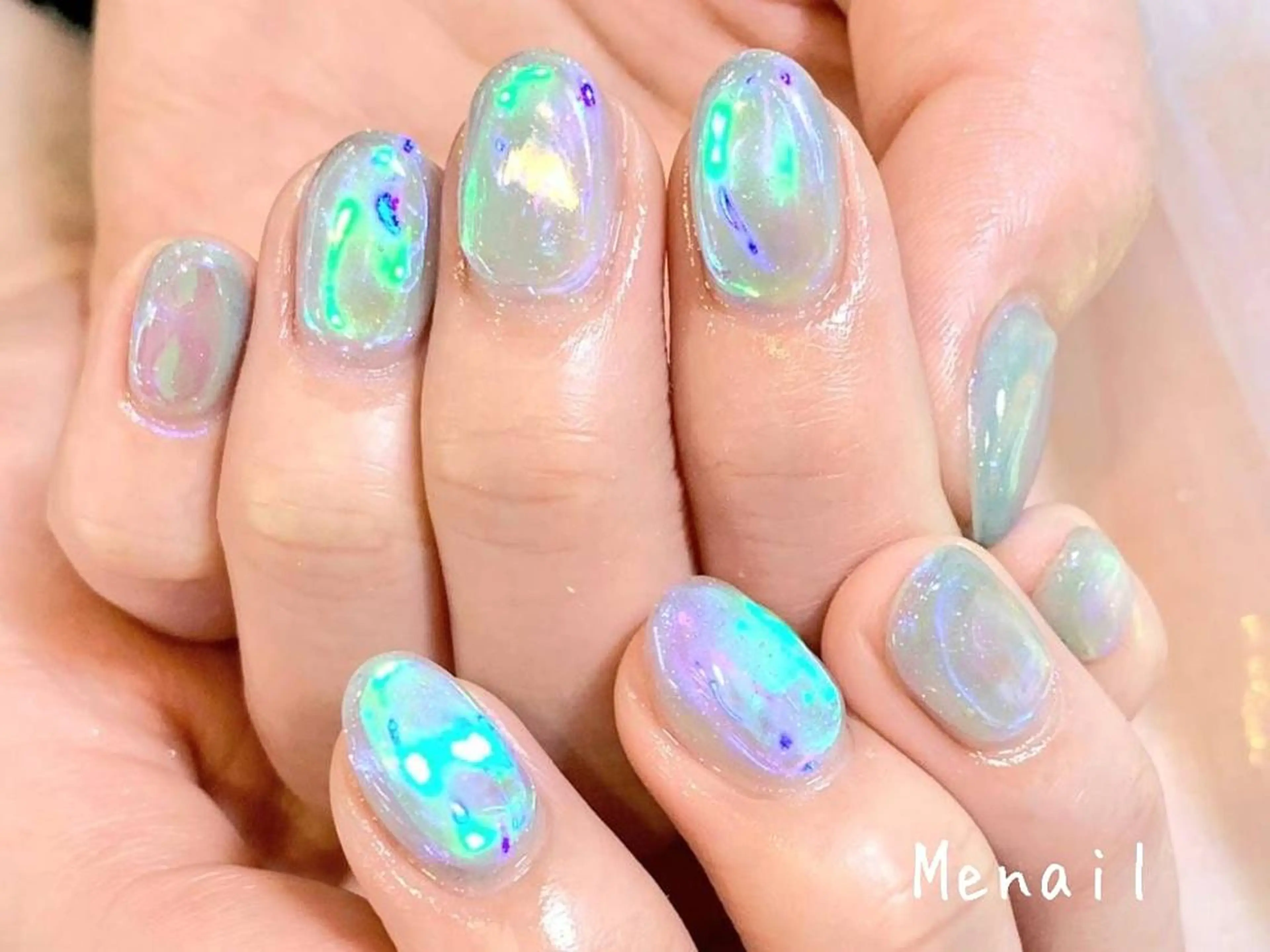 ネイル 🤍POP可愛い🧸 Menailのネイルデザイン
