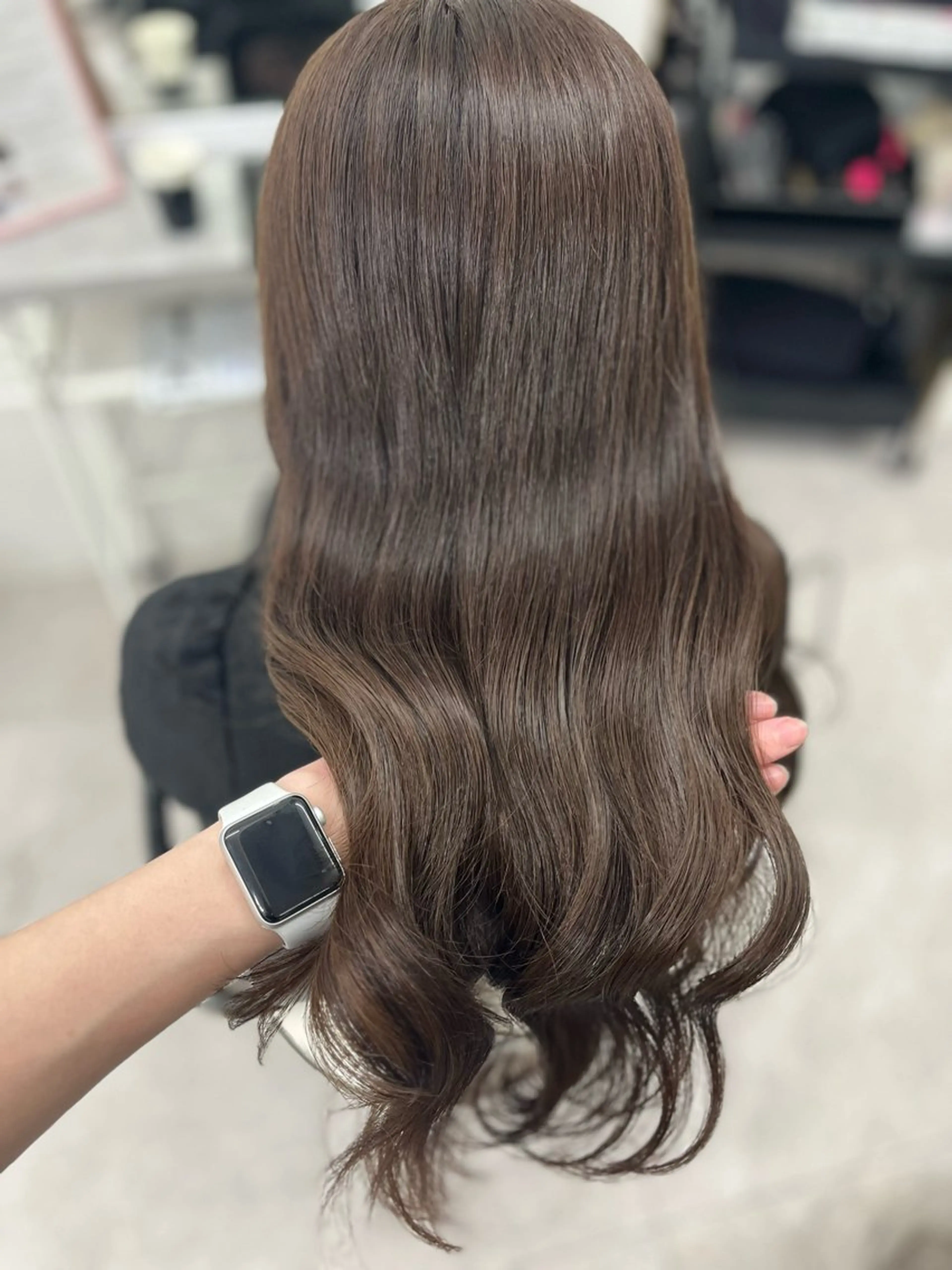 ロング カラー ブラウンカラー カット ヘアカラー トリートメント 🫧ぷる艶カラー🫧 Yuubi🦩のヘアスタイル