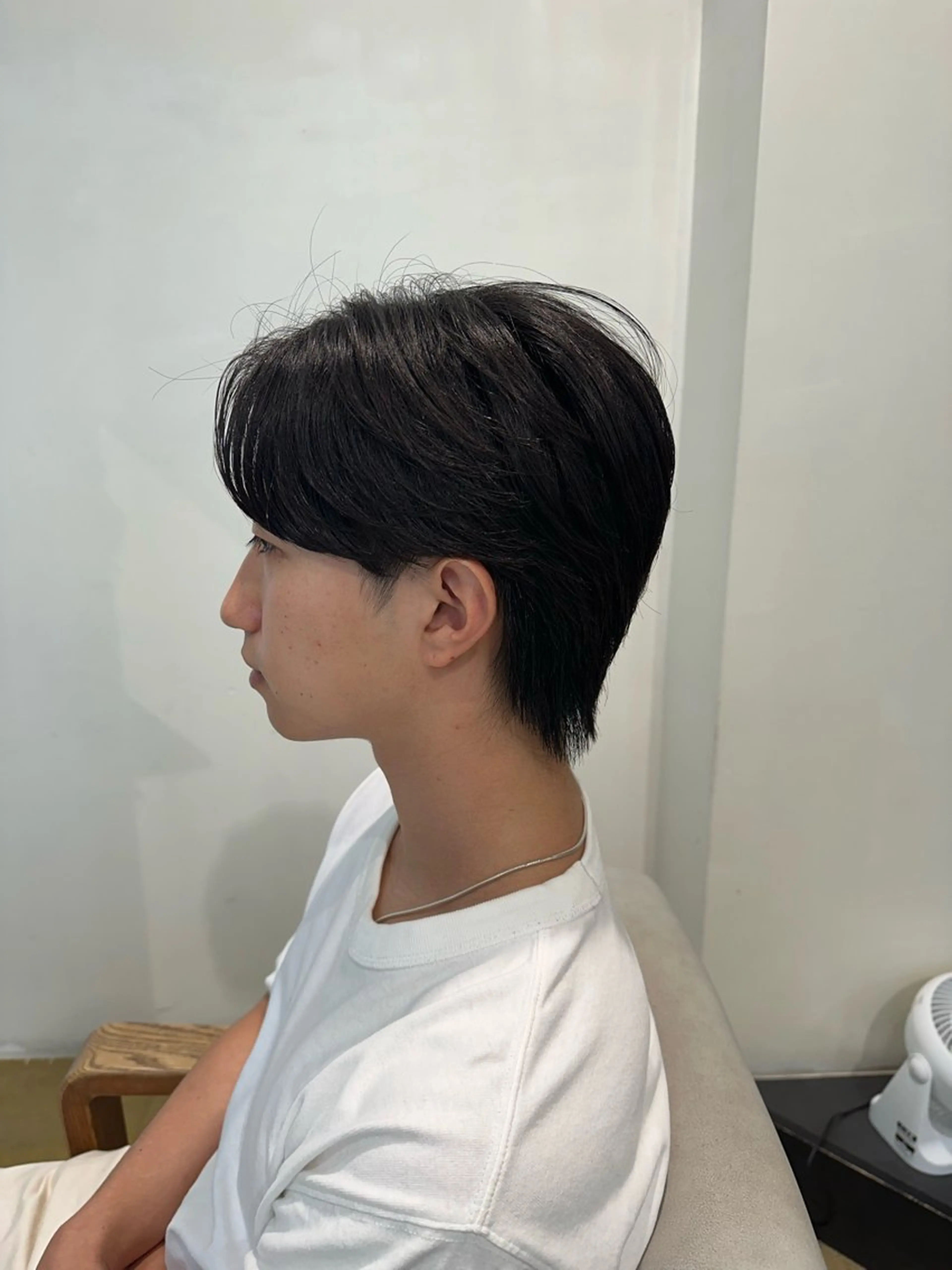 ショート メンズ センターパート メンズ韓国風 くびれヘア 韓国風ヘア ✨酸性ストレート✨ メンズ縮毛矯正光太郎のヘアスタイル