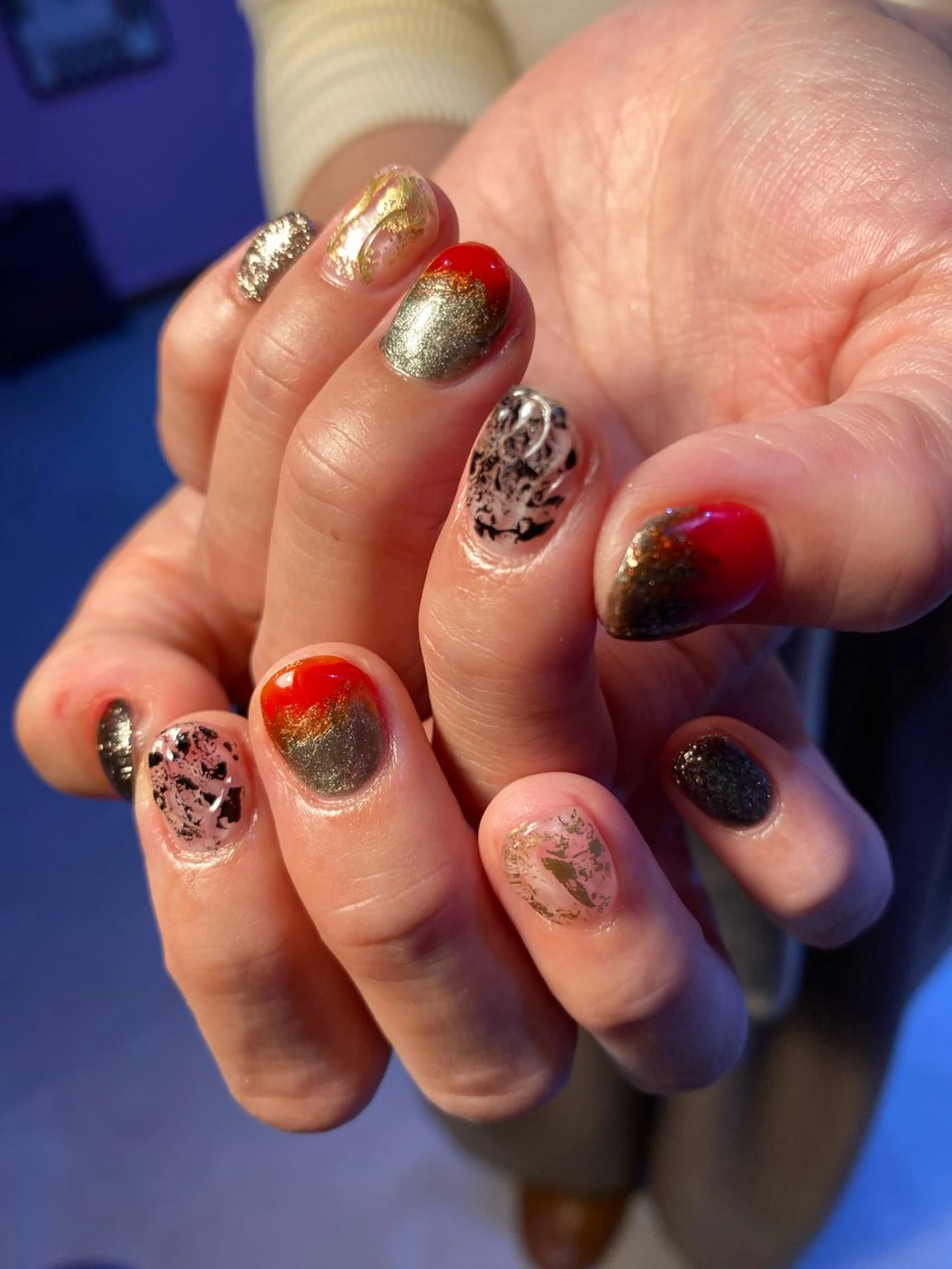 ネイル NICO nail　三軒茶屋店　ネイル＆アイラッシュ所属・oichan 𖦹°‧のネイルデザイン