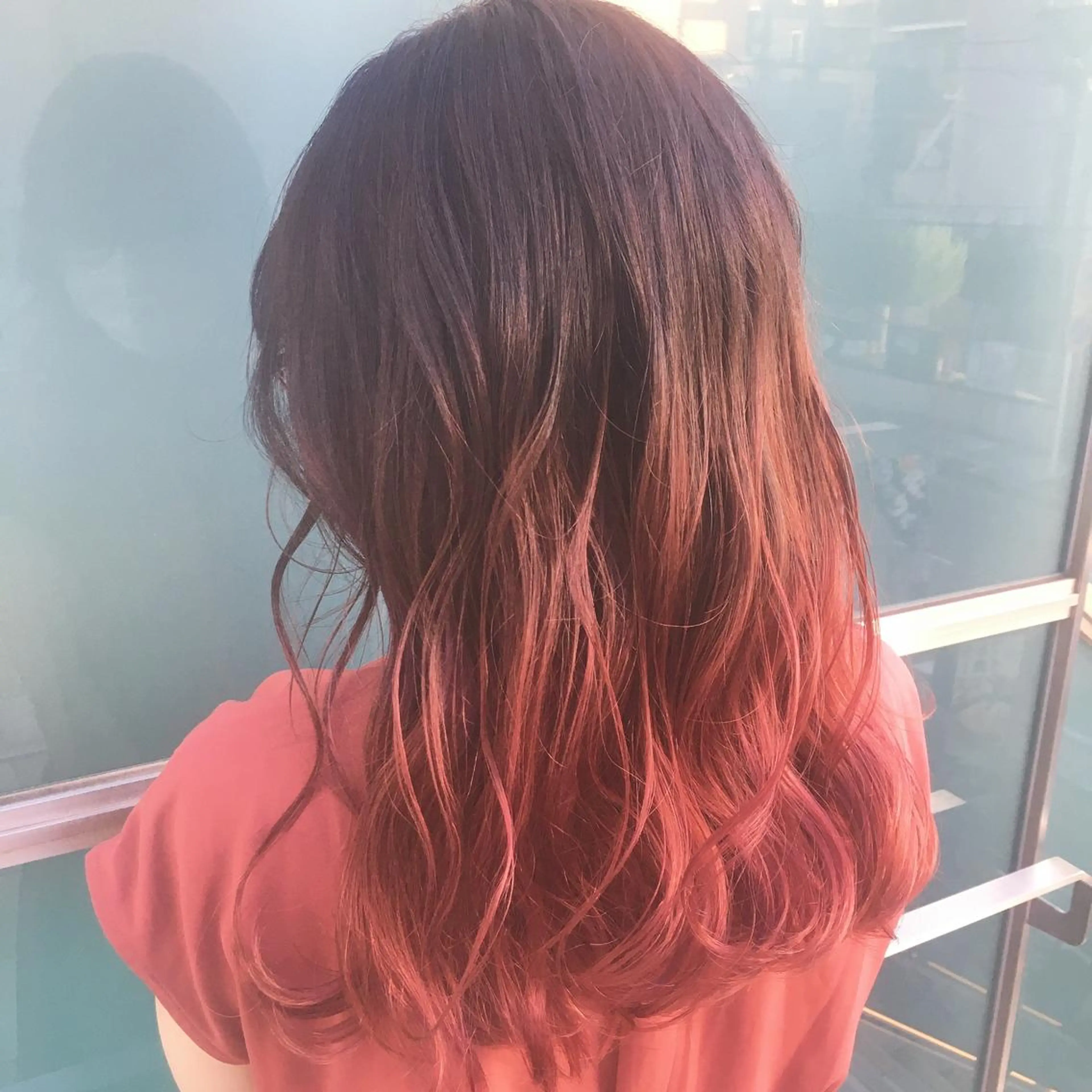 セミロング カラー ✂️ショート指名 No.1 鍋田 貴大のヘアスタイル