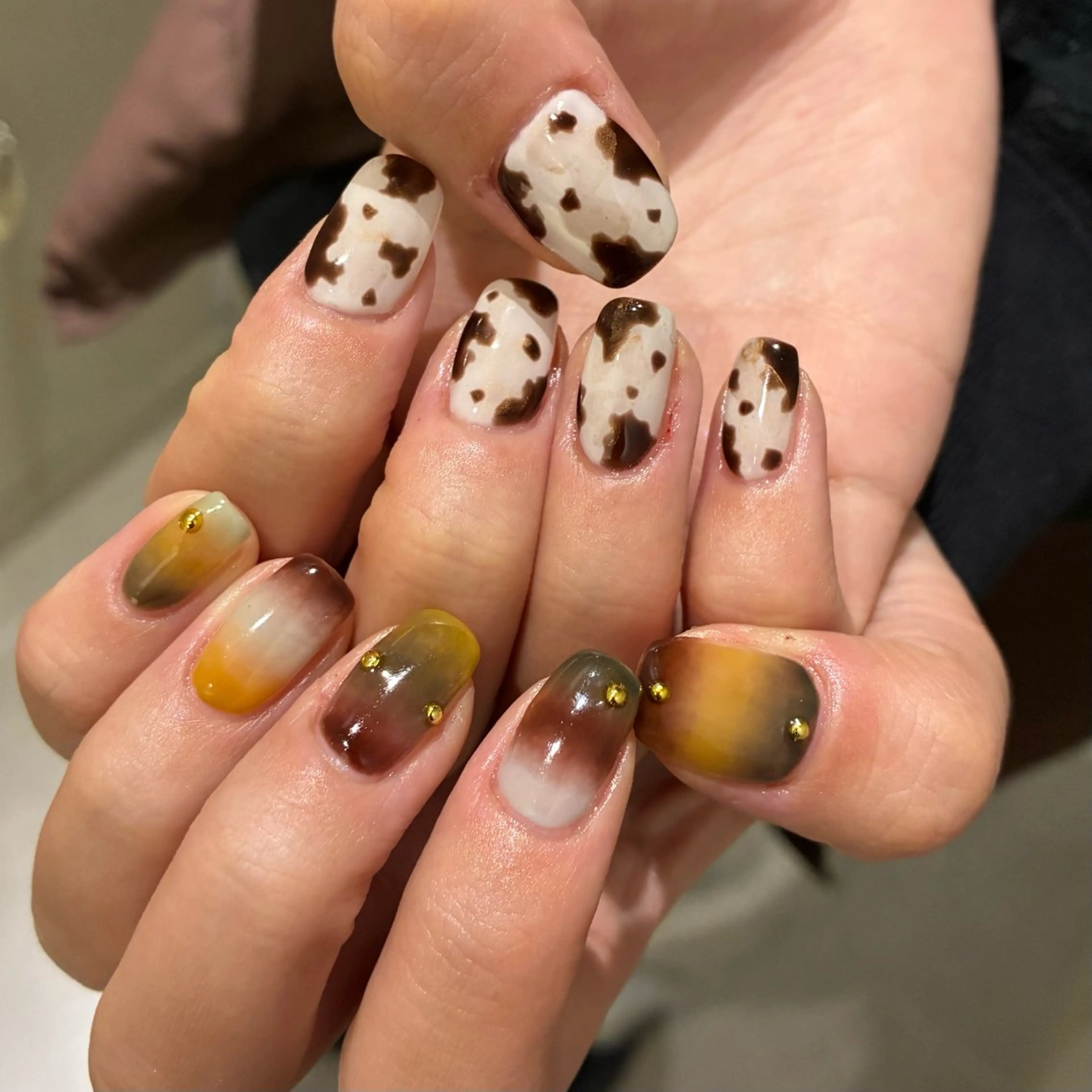 【ハンド】150分お持ち込みデザイン🩵の写真