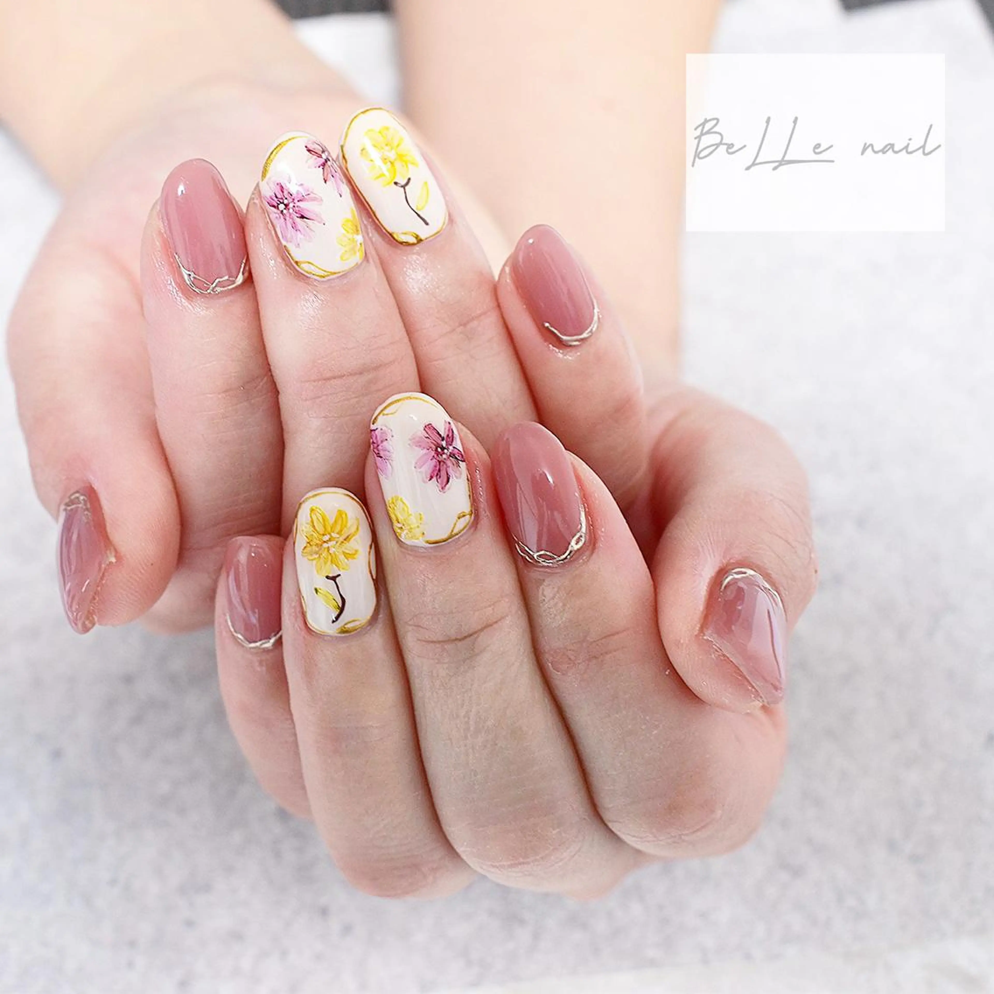 ネイル ハンドネイル BeLLe nailのネイルデザイン