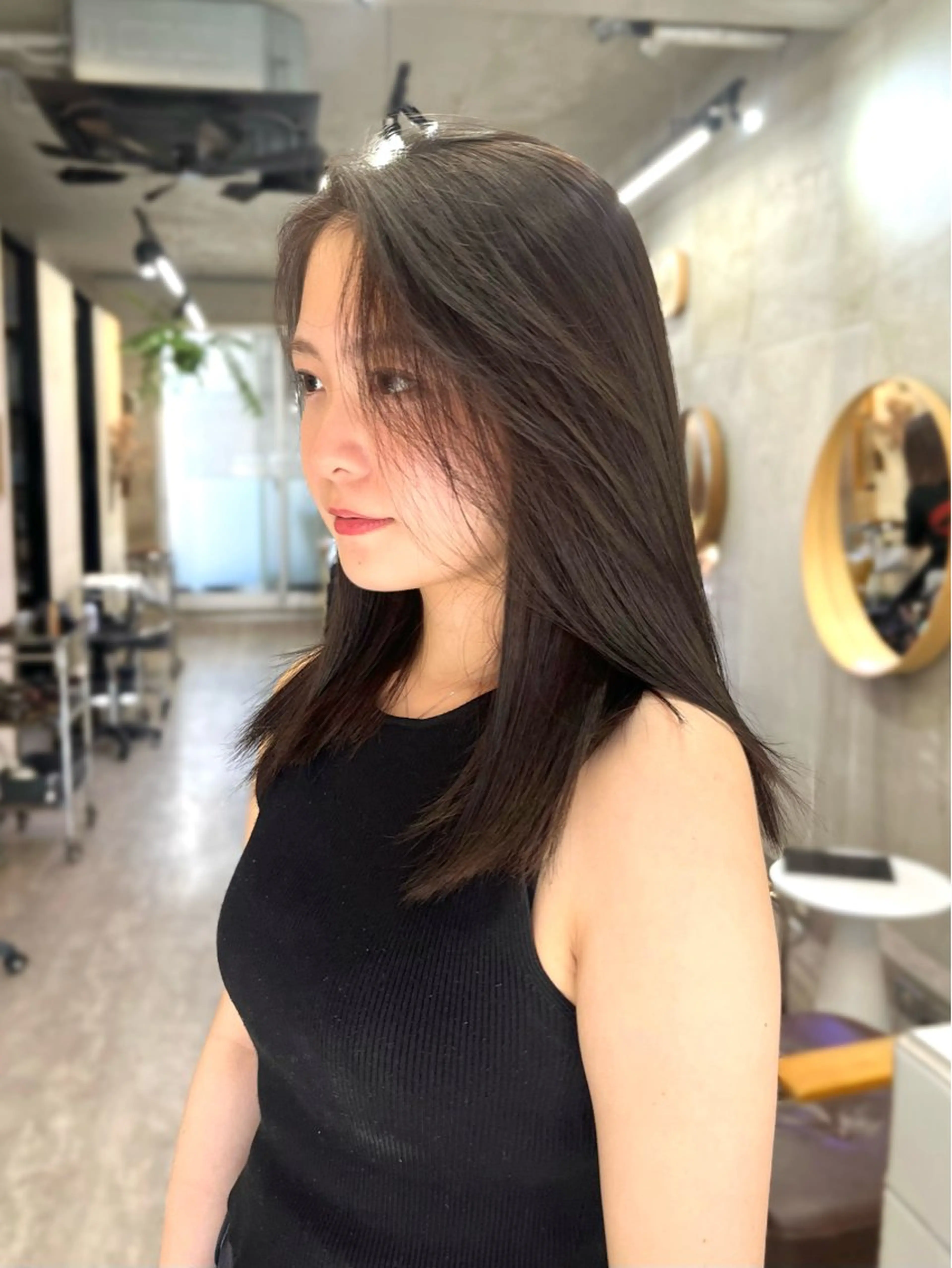 似合わせcut➕color➕キューティクル補修treatment🍃♡の写真