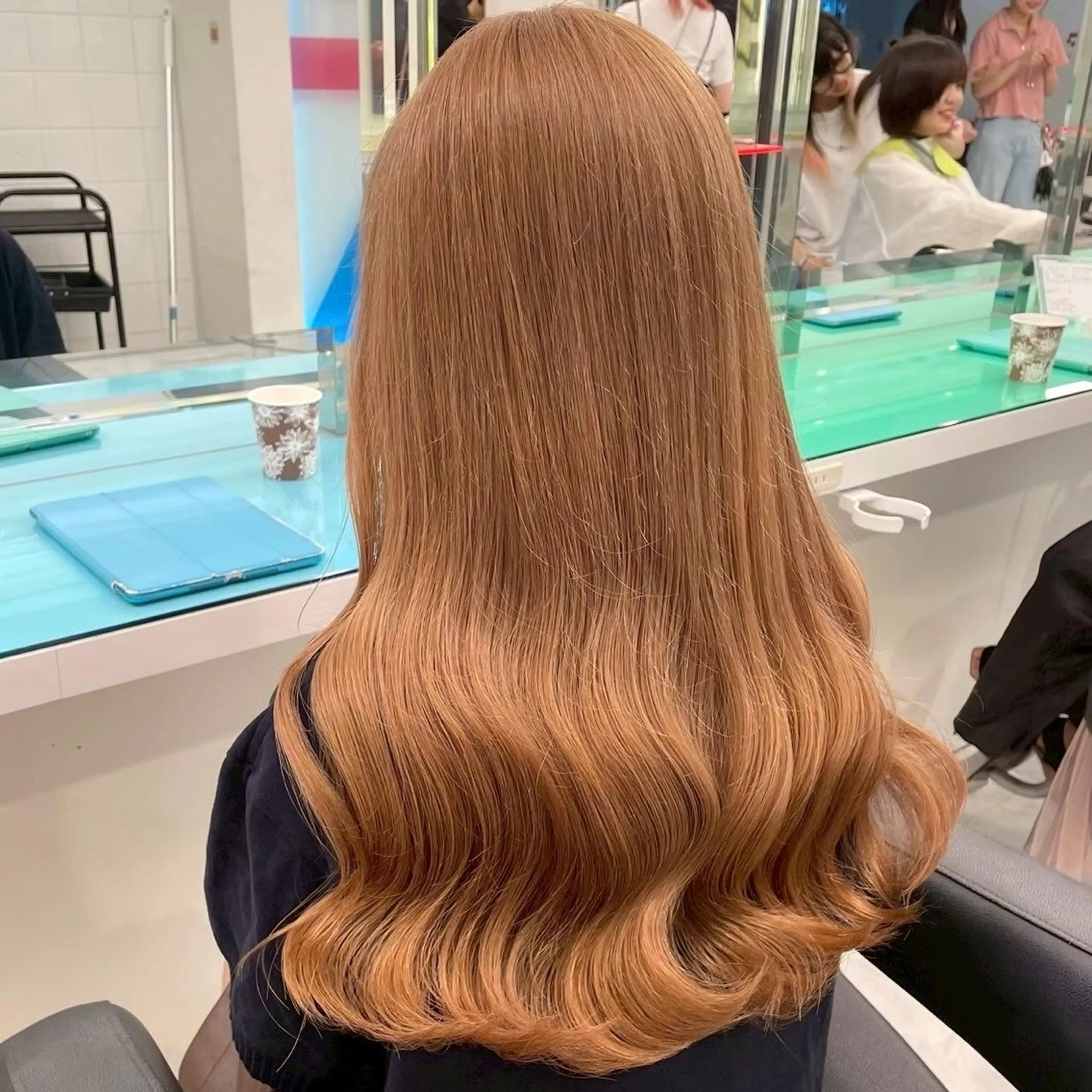 ロング カラー トレンドカラー🩵 羽衣🎀横浜🪄ྀིのヘアスタイル