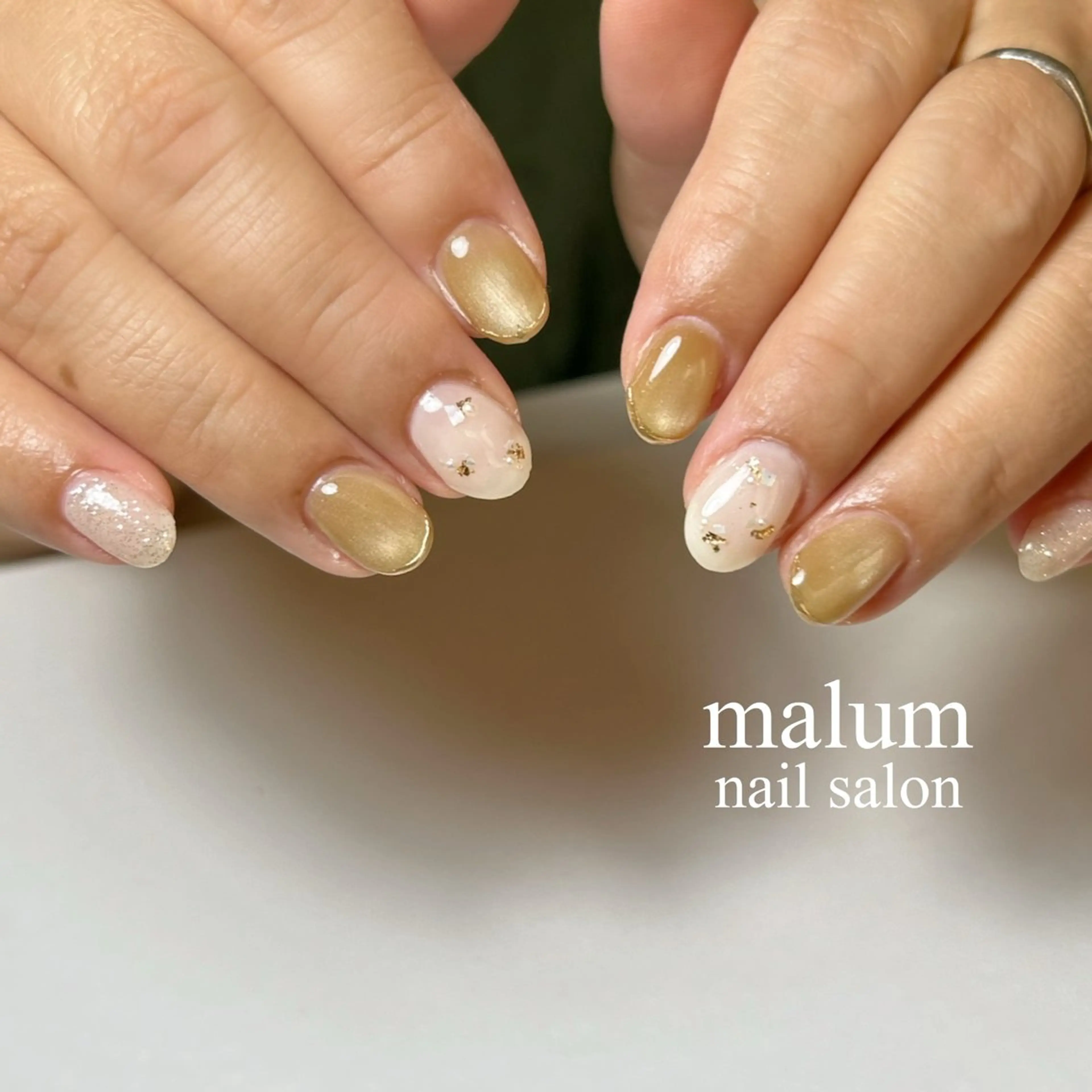 ネイル ハンドネイル malum nailのネイルデザイン