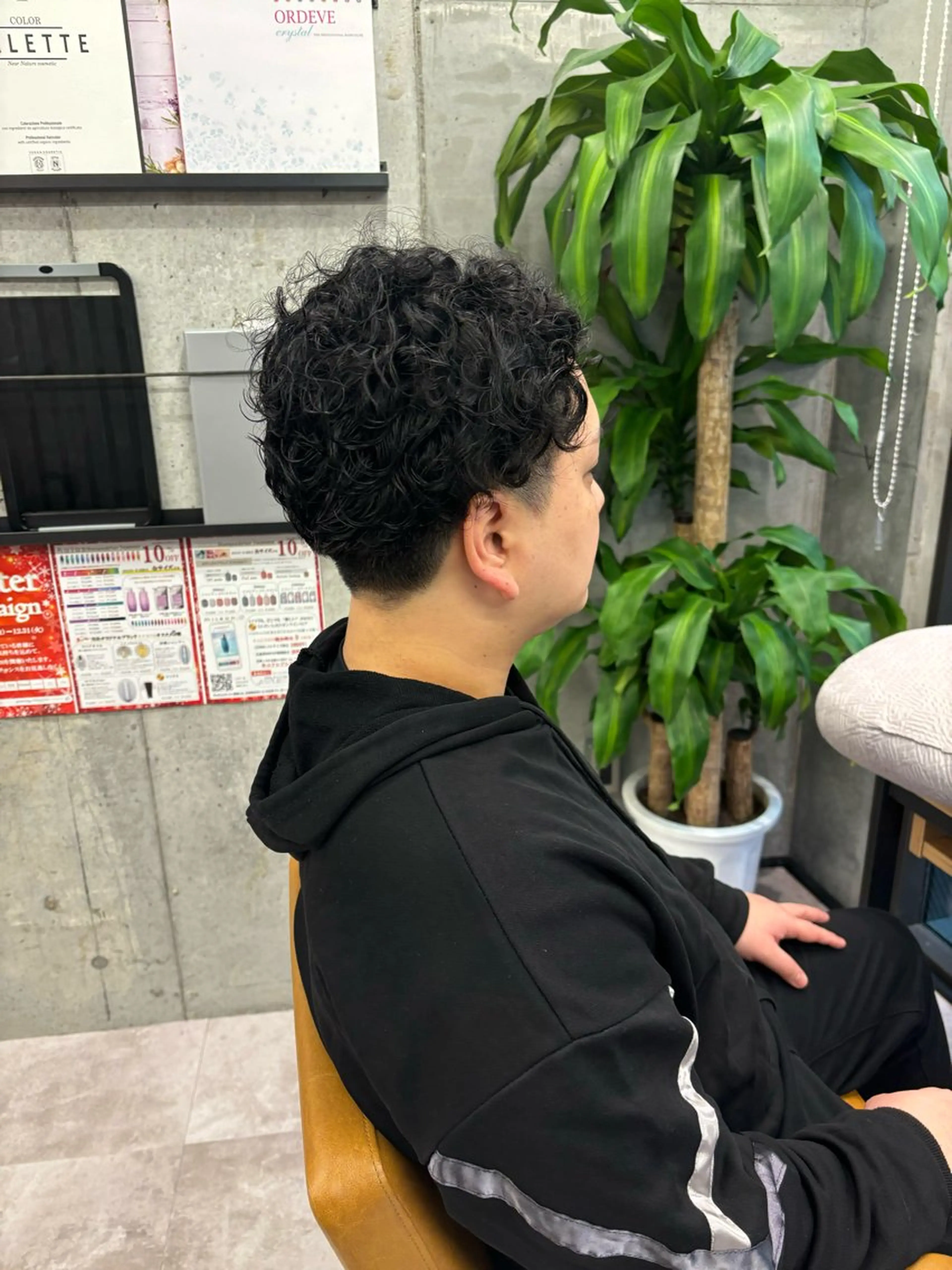 メンズ メンズパーマ 刈り上げ mai/天神美容室 【レディース大募集】のヘアスタイル