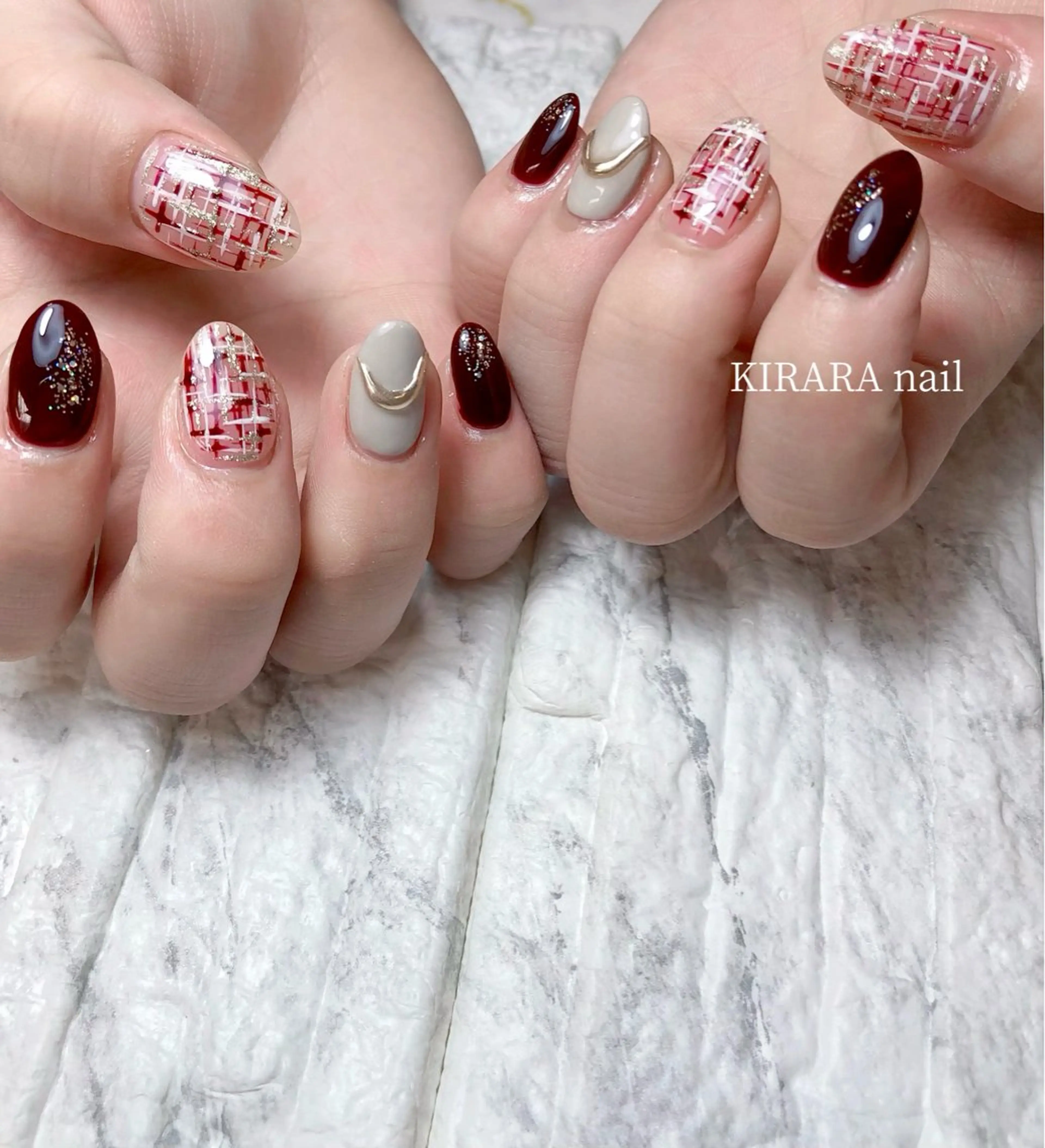 ネイル ハンドネイル KIRARA ネイルサロンのネイルデザイン