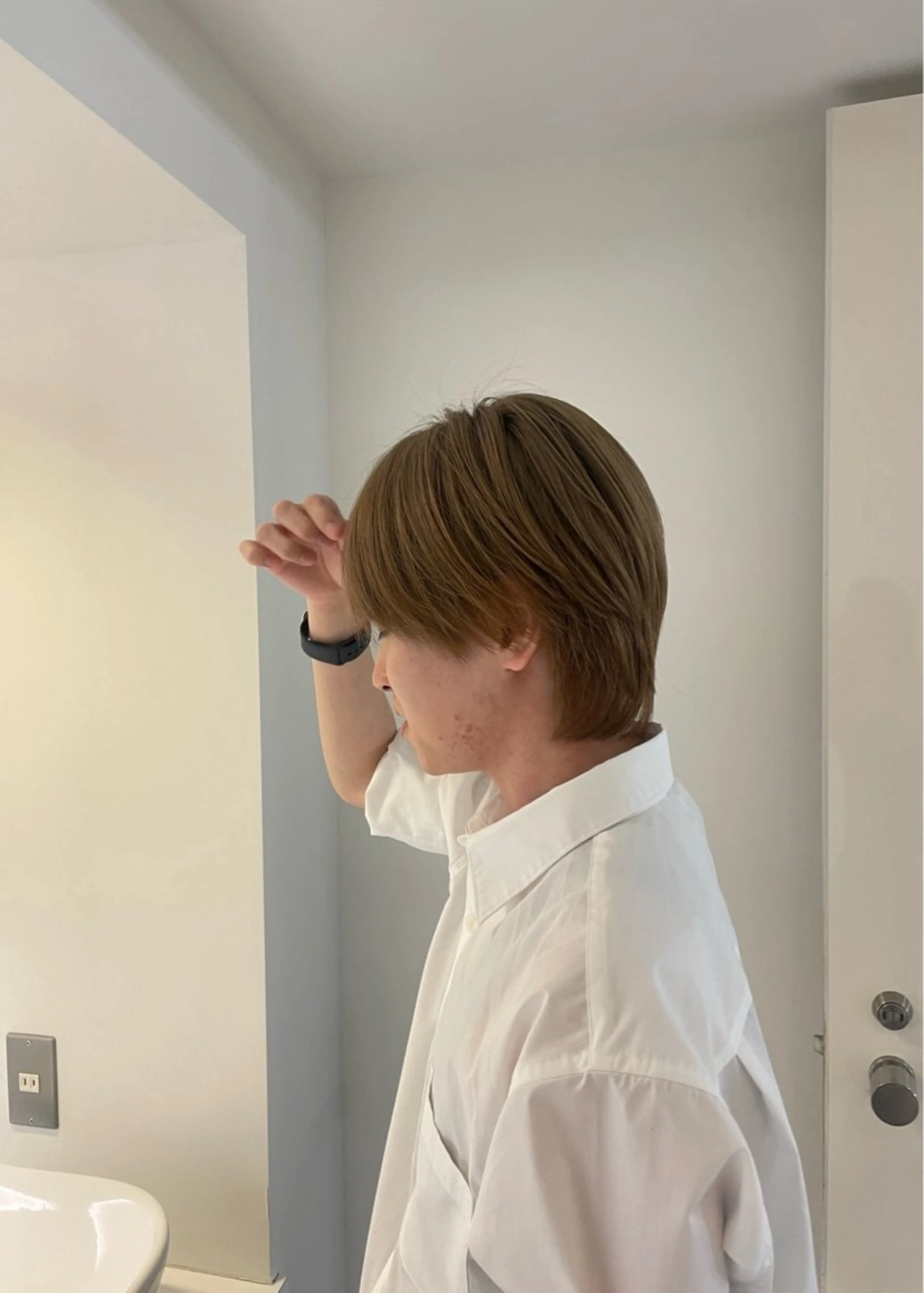 メンズ ヘアカラー 🎨ハイライト・ ハイトーン/近藤怜那のヘアスタイル