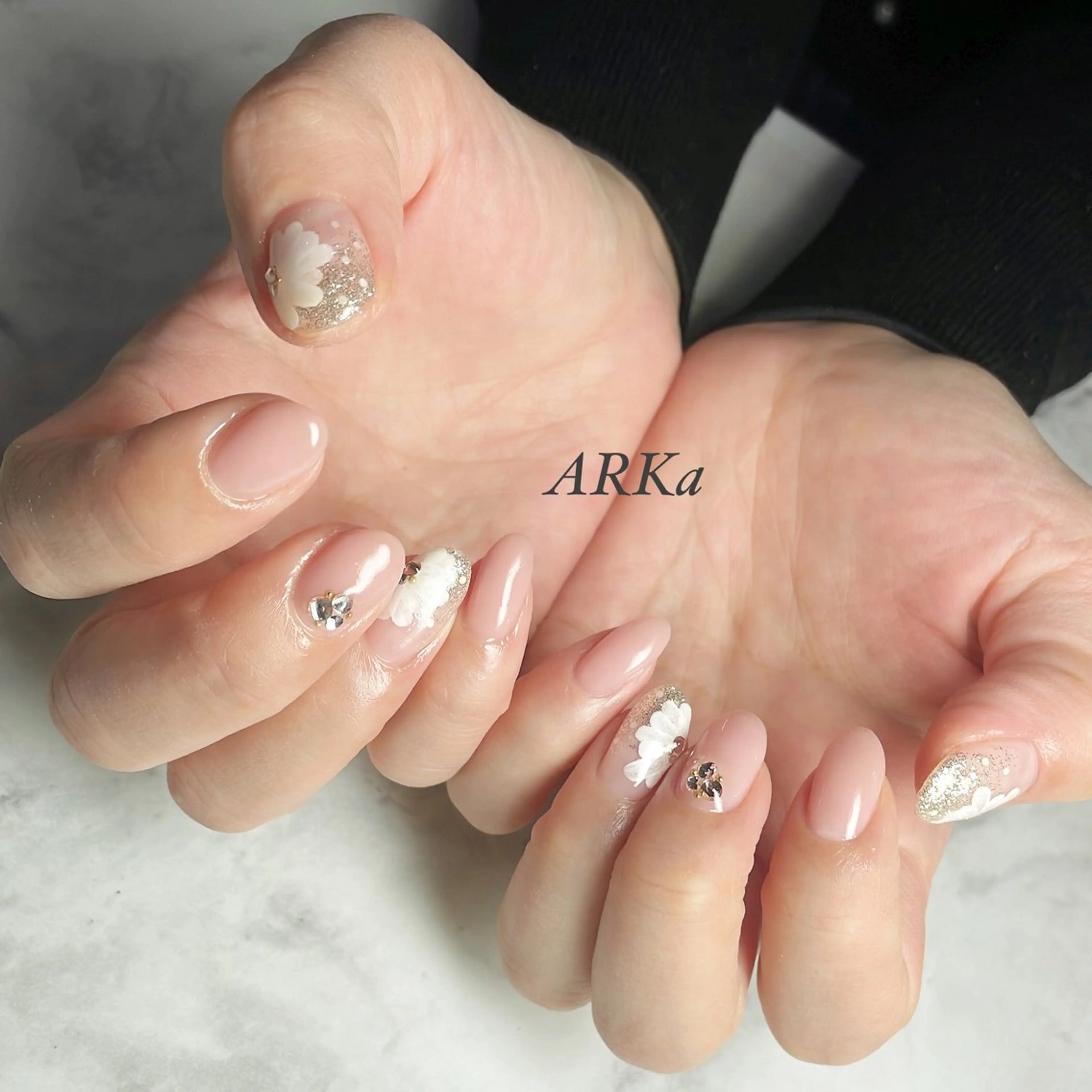 ネイル ハンドネイル ARKα Nishiのネイルデザイン