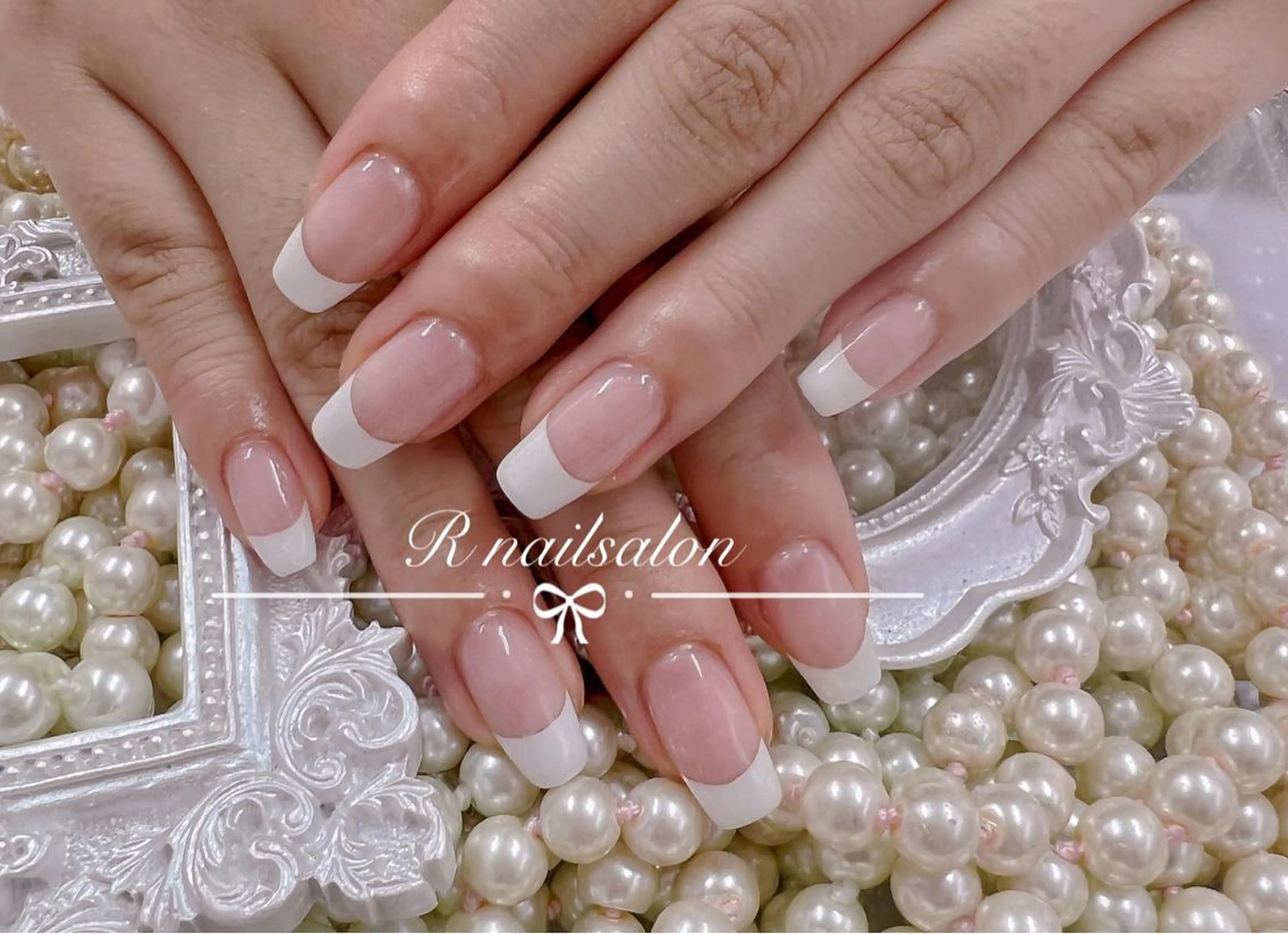 セミロング ハンドネイル R NAILSALONのネイルデザイン