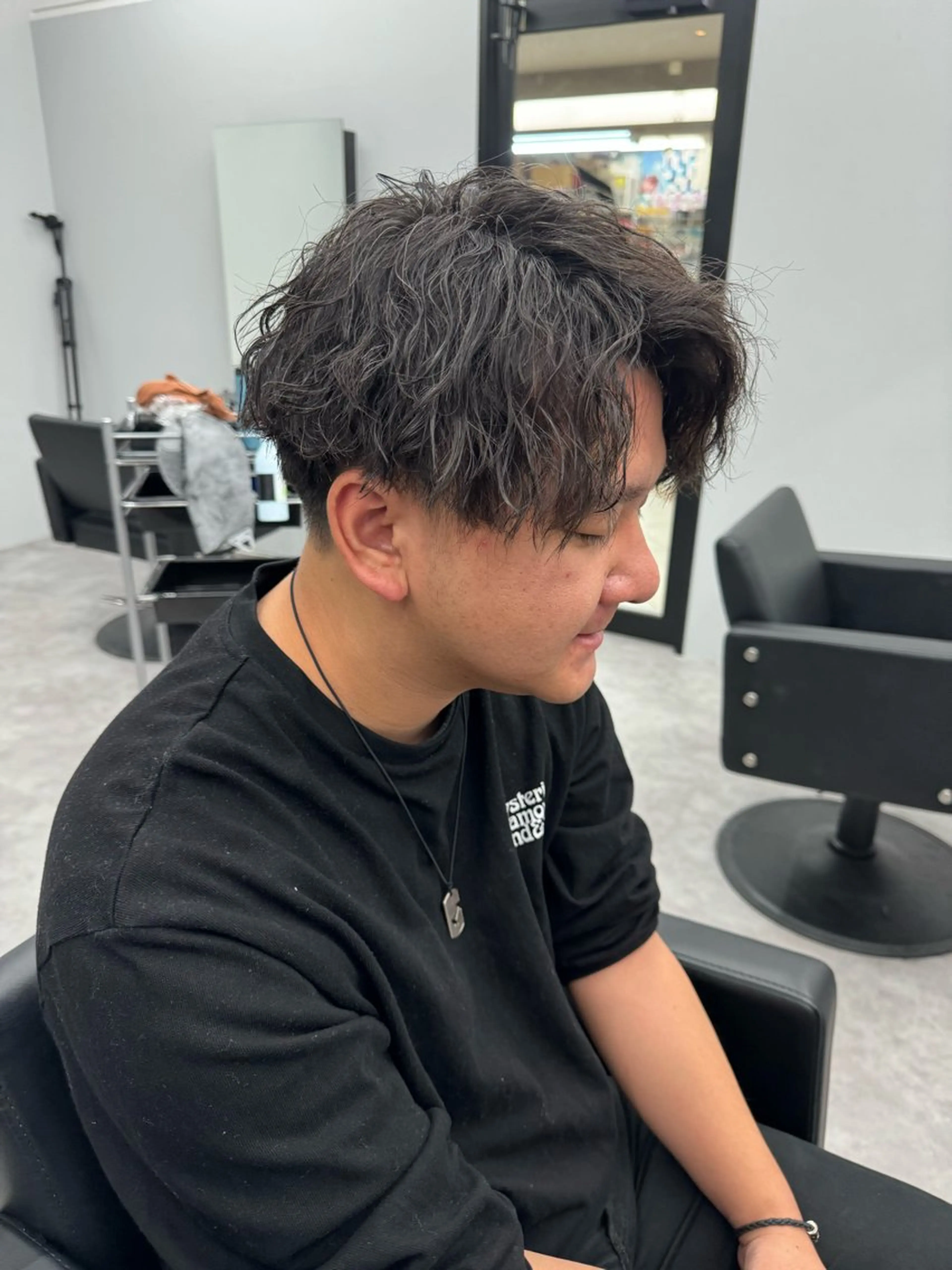 ショート パーマ メンズ Men's専門✂︎ 増田　正義のヘアスタイル