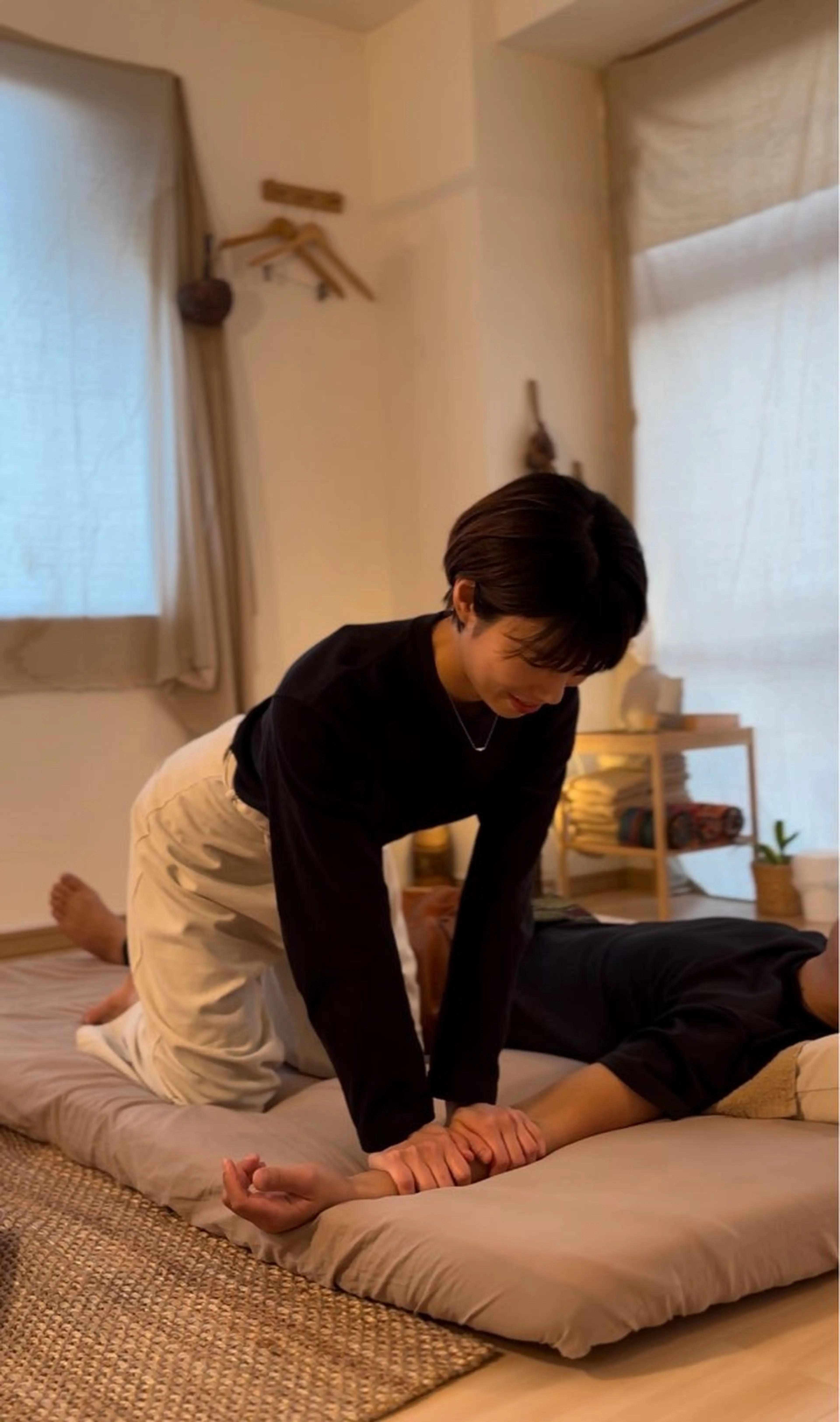 【ヘッドスパ付】タイ古式マッサージ120分の写真