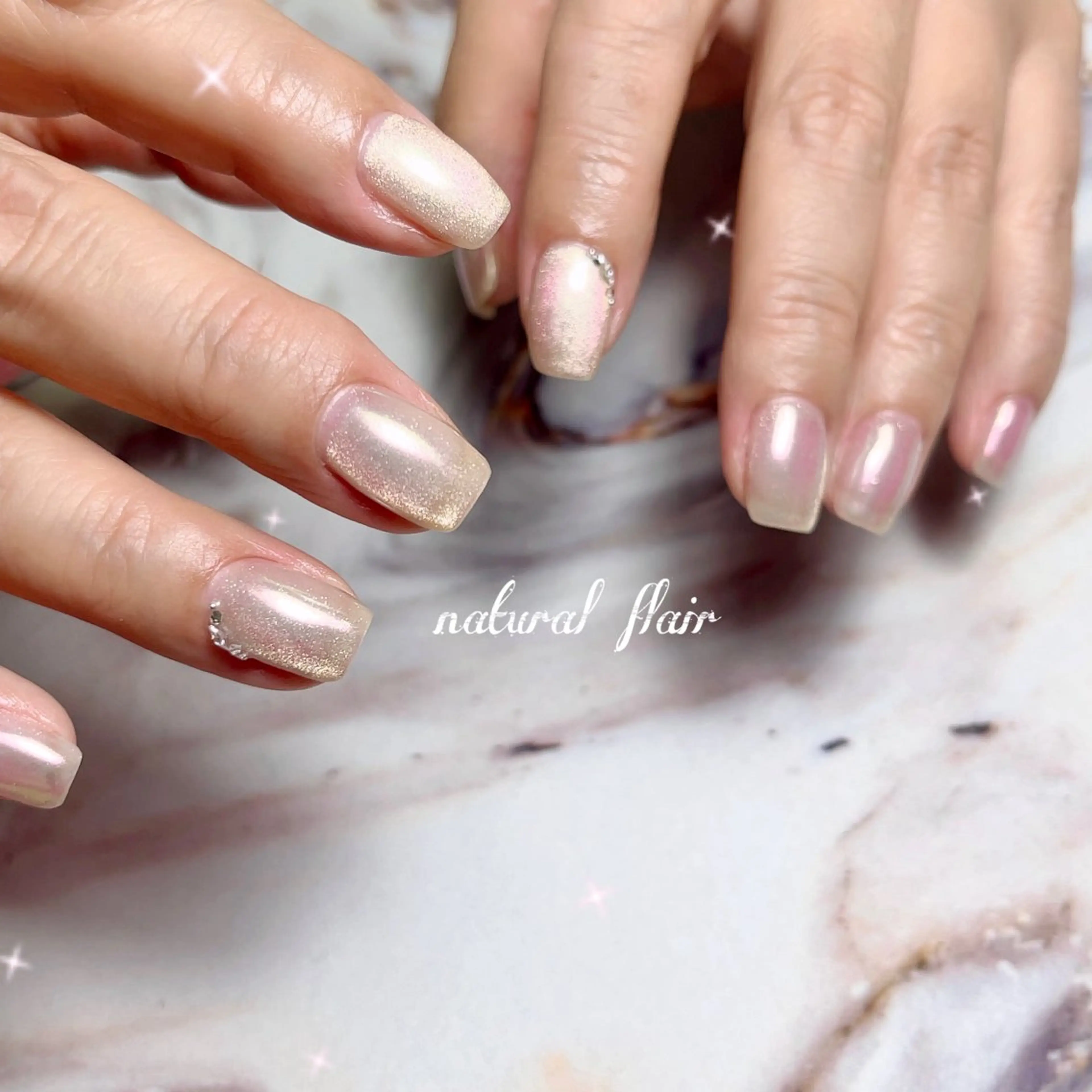 ネイル ハンドネイル natural flairのネイルデザイン