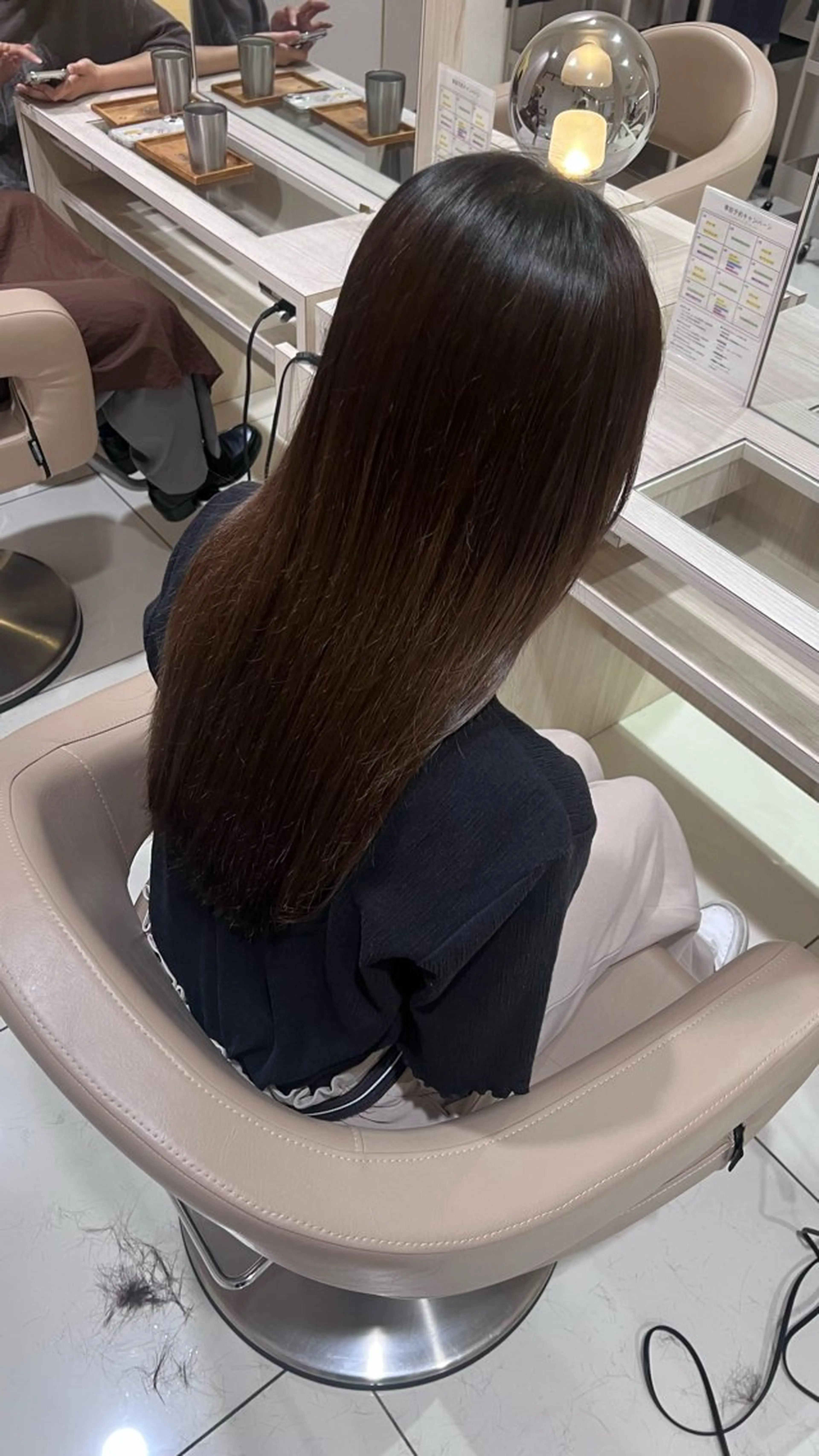 髪質改善カラー【ロング料金なし】の写真