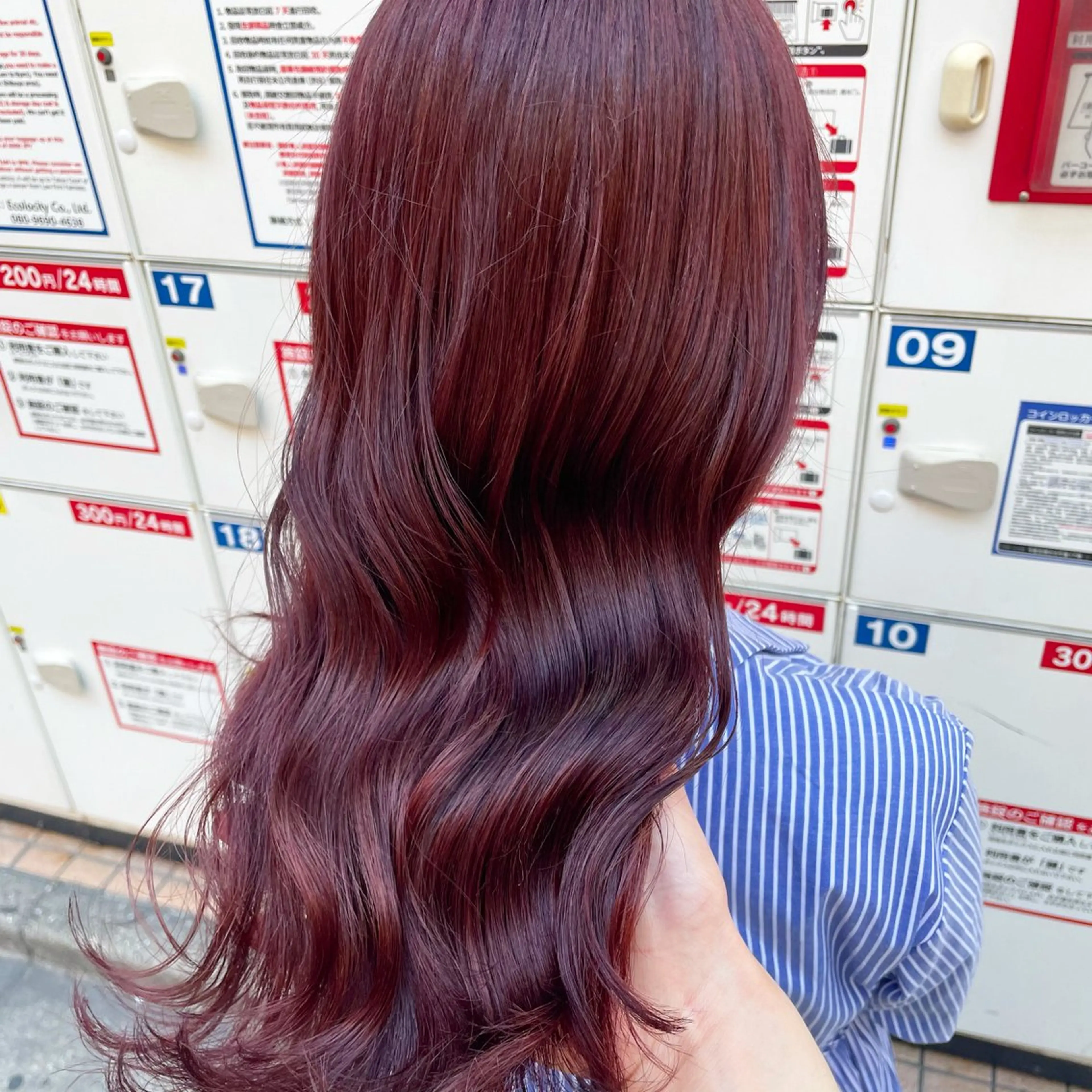 セミロング カラー ヘアカラー トリートメント 🍒ワイン系 ウルフカット🍒拓未のヘアスタイル