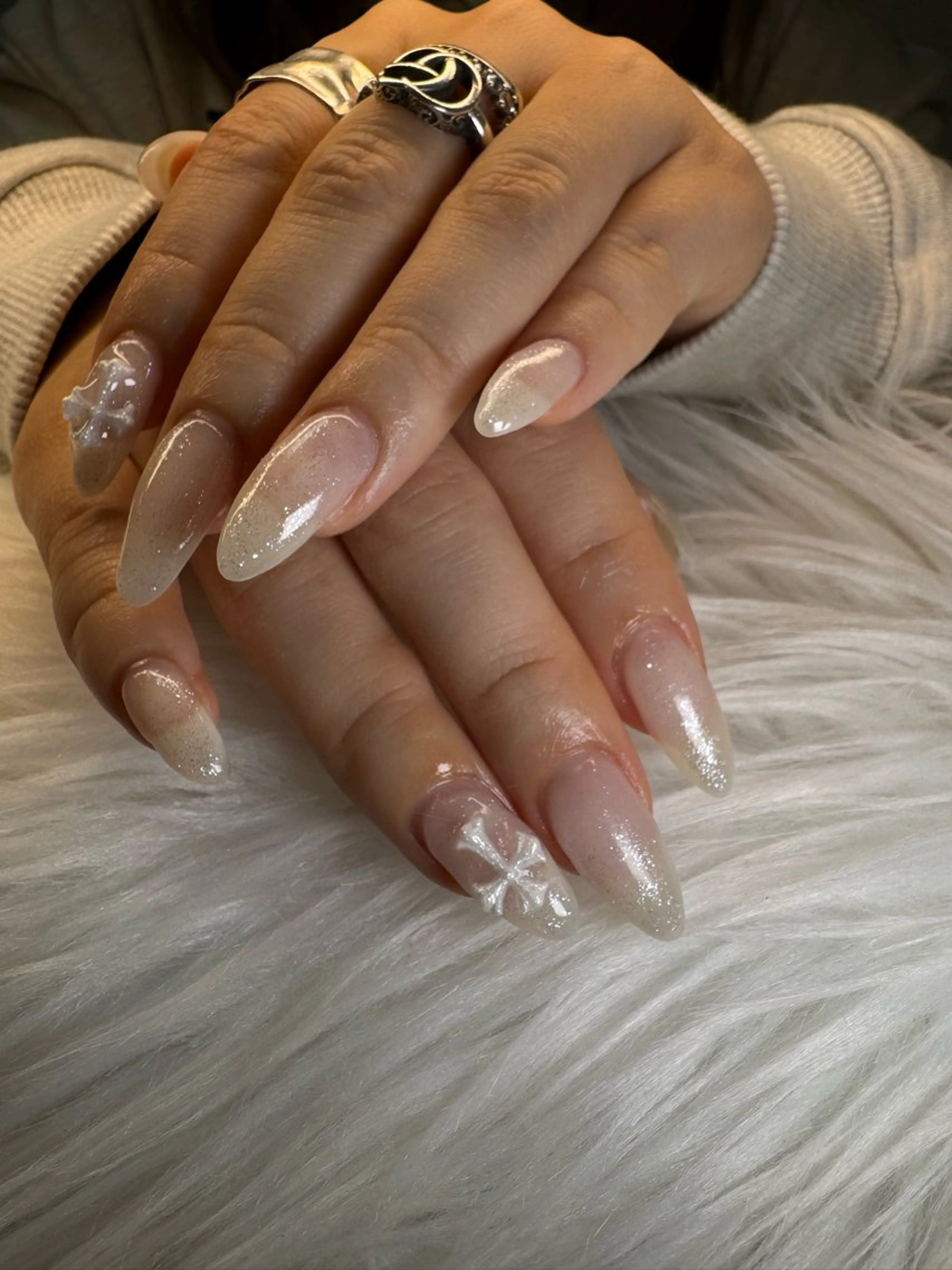 ネイル ハンドネイル YOUTH nails waxing所属・YOUTH natsumiのネイルデザイン