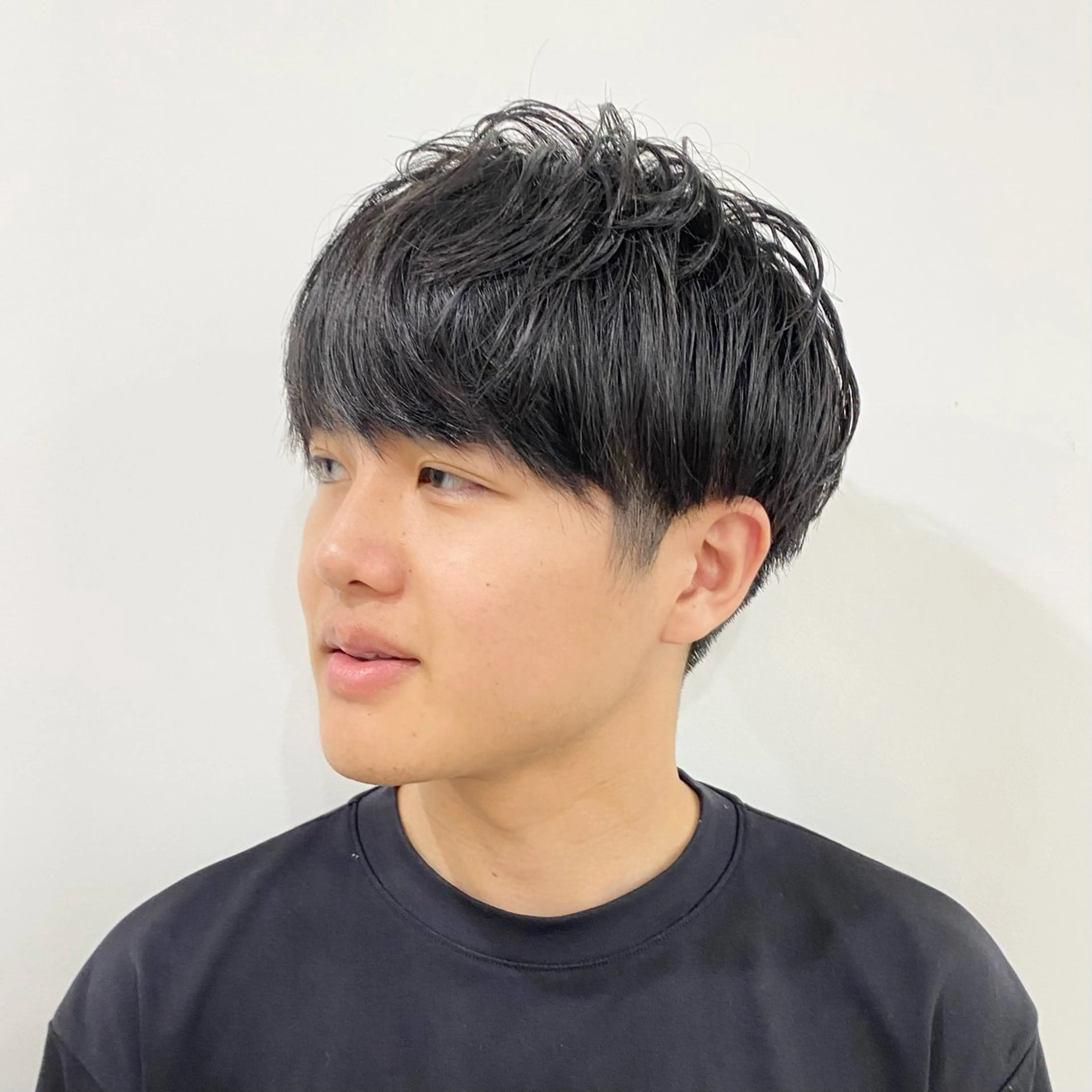 メンズ マッシュ カット 髙橋建太/ ニュアンスパーマ✂️のヘアスタイル