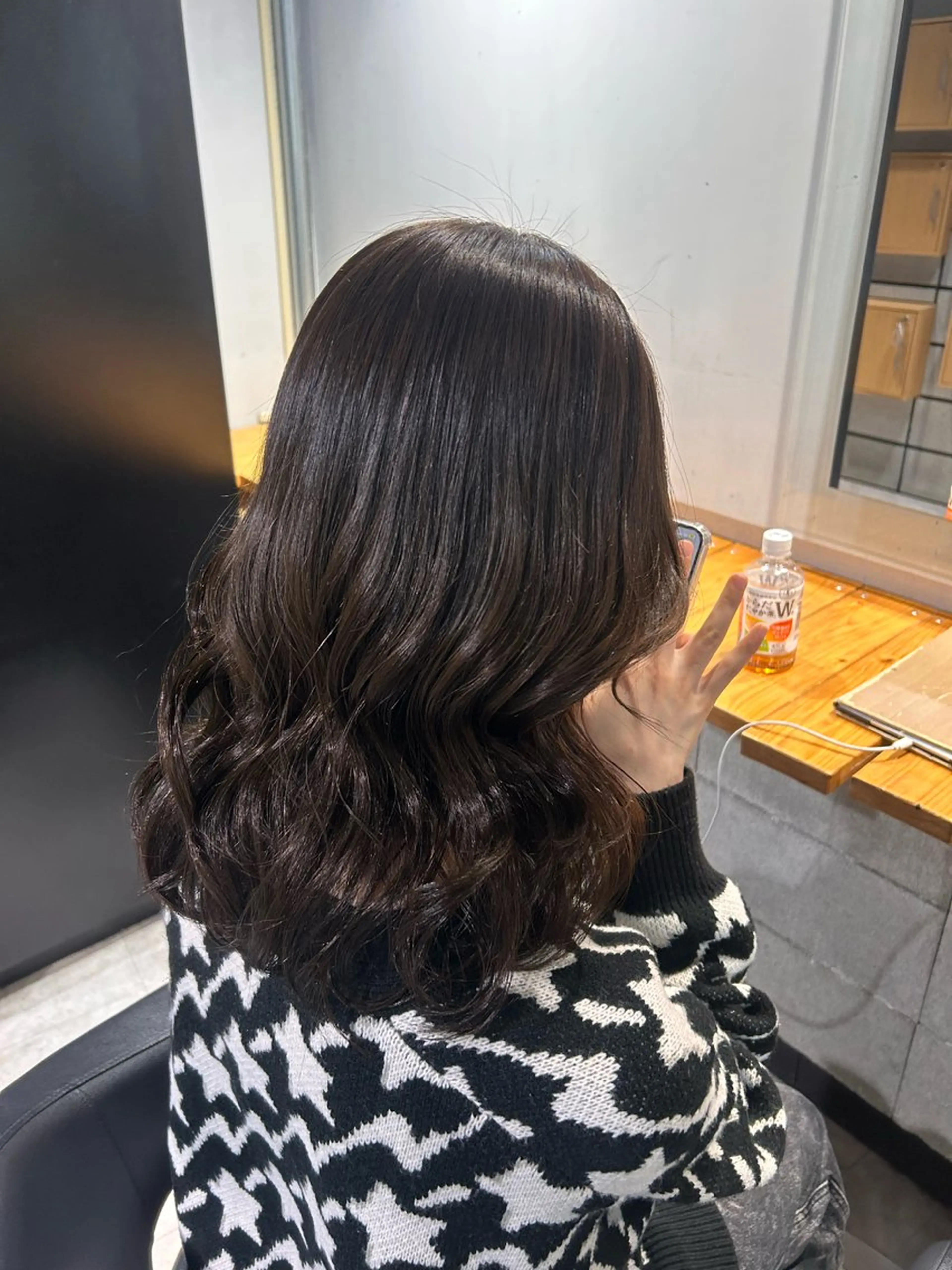 ロング カット ヘアカラー ヘッドスパ 韓国Style♡ Nanami🇰🇷のヘアスタイル