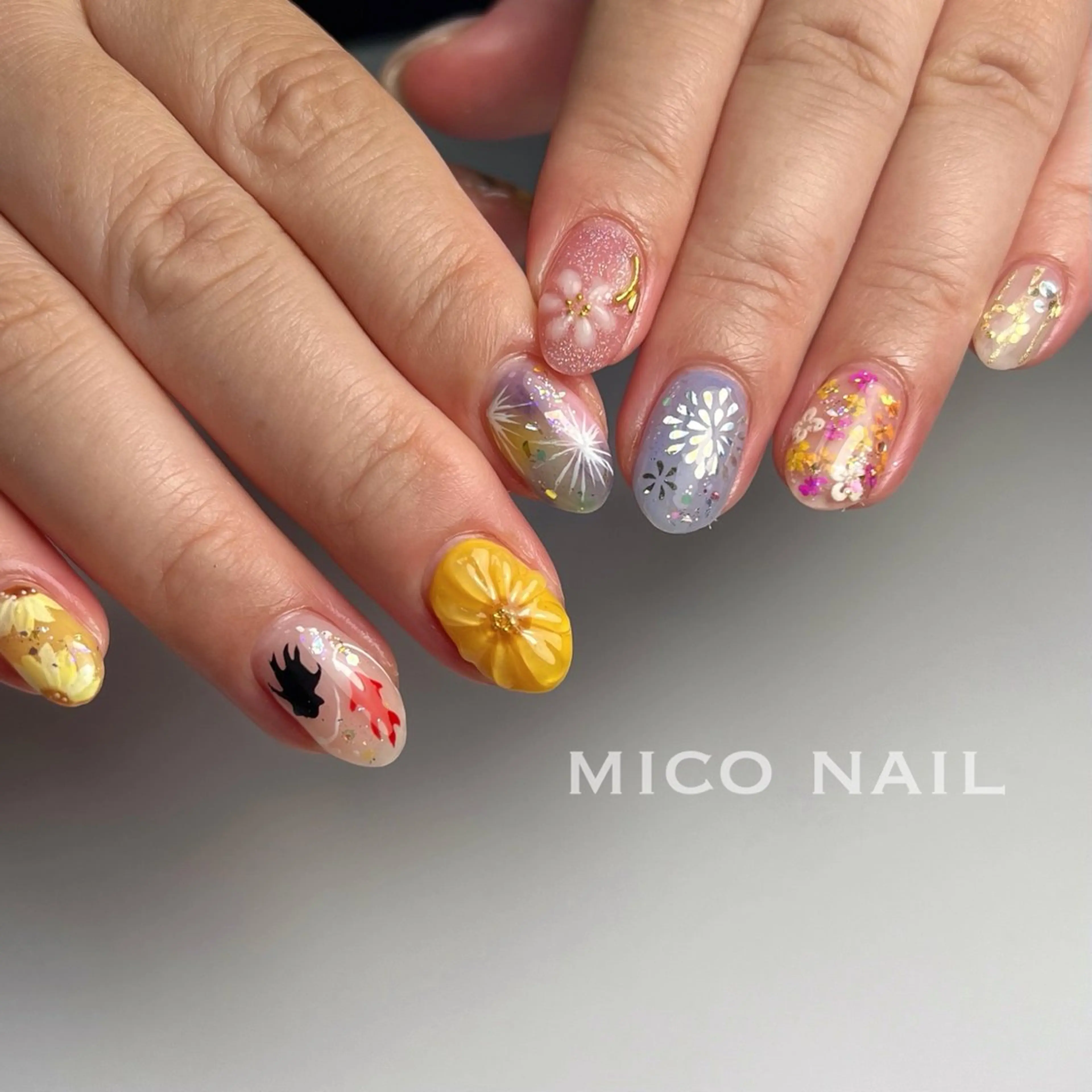 ネイル ハンドネイル mico nailのネイルデザイン
