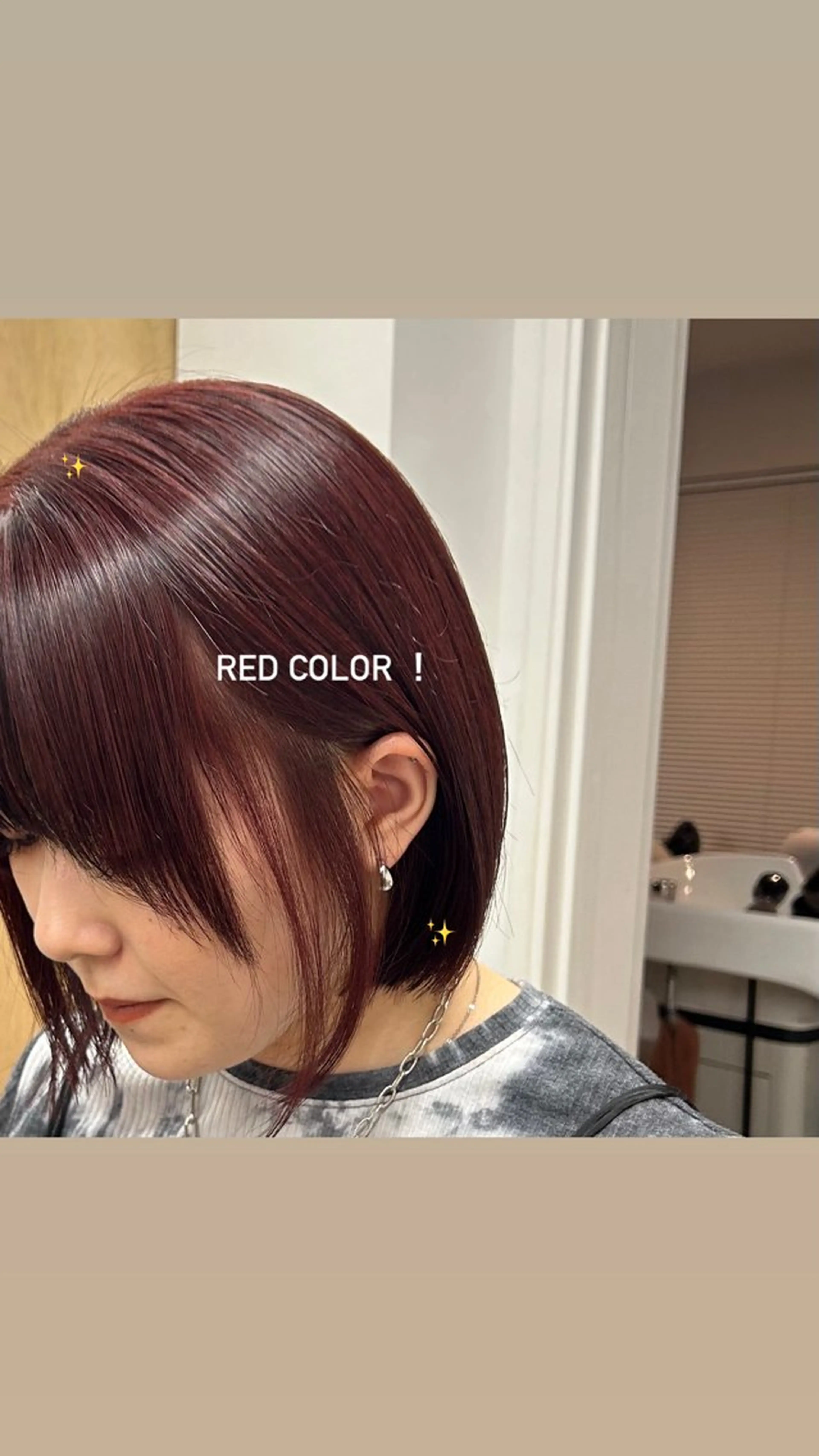 🍎 red color ! ⏰ 【9、10月限定！minimo特別価格！】の写真