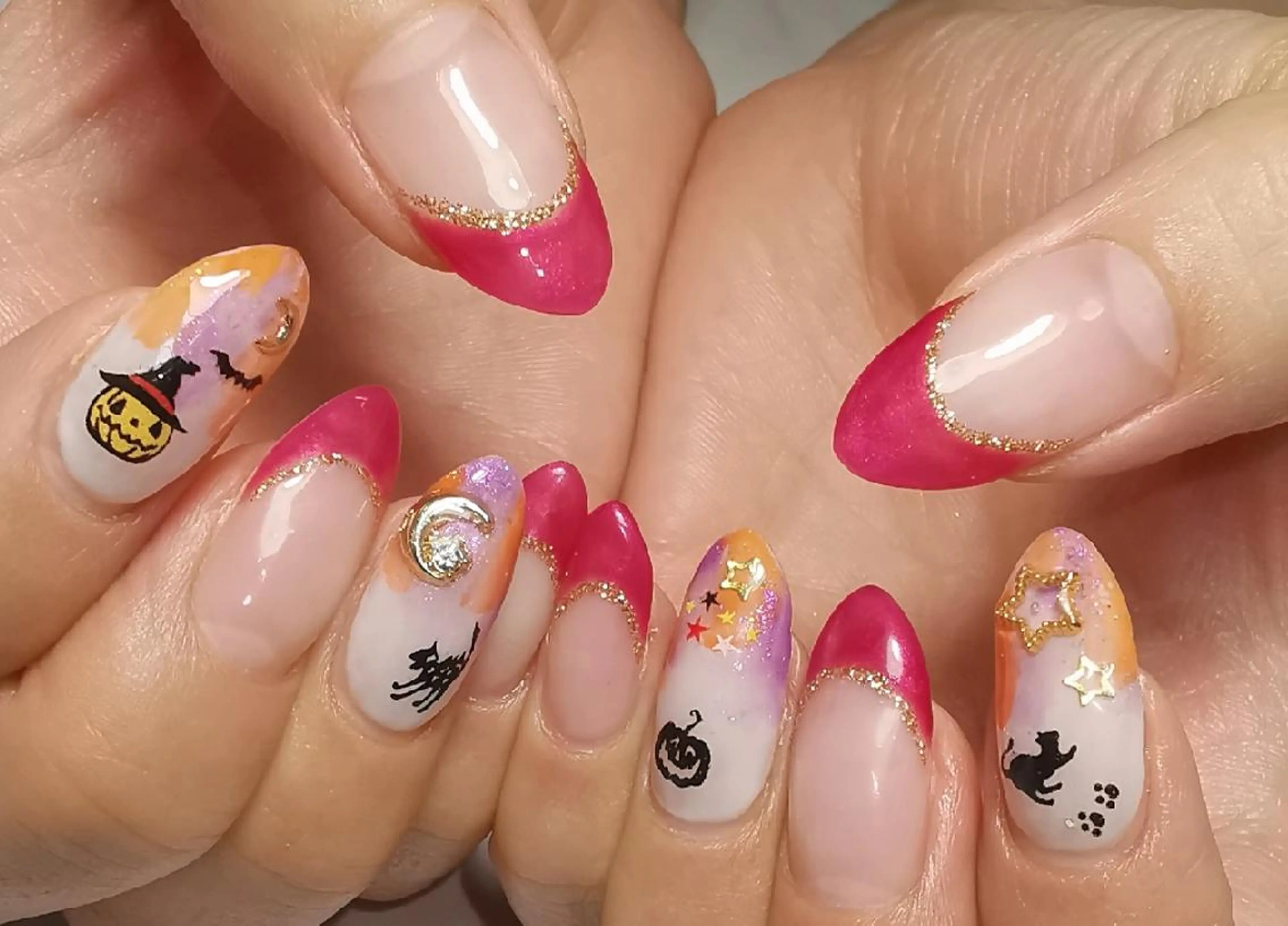 ネイル ハロウィン ハンドネイル reve あやののその他イメージ