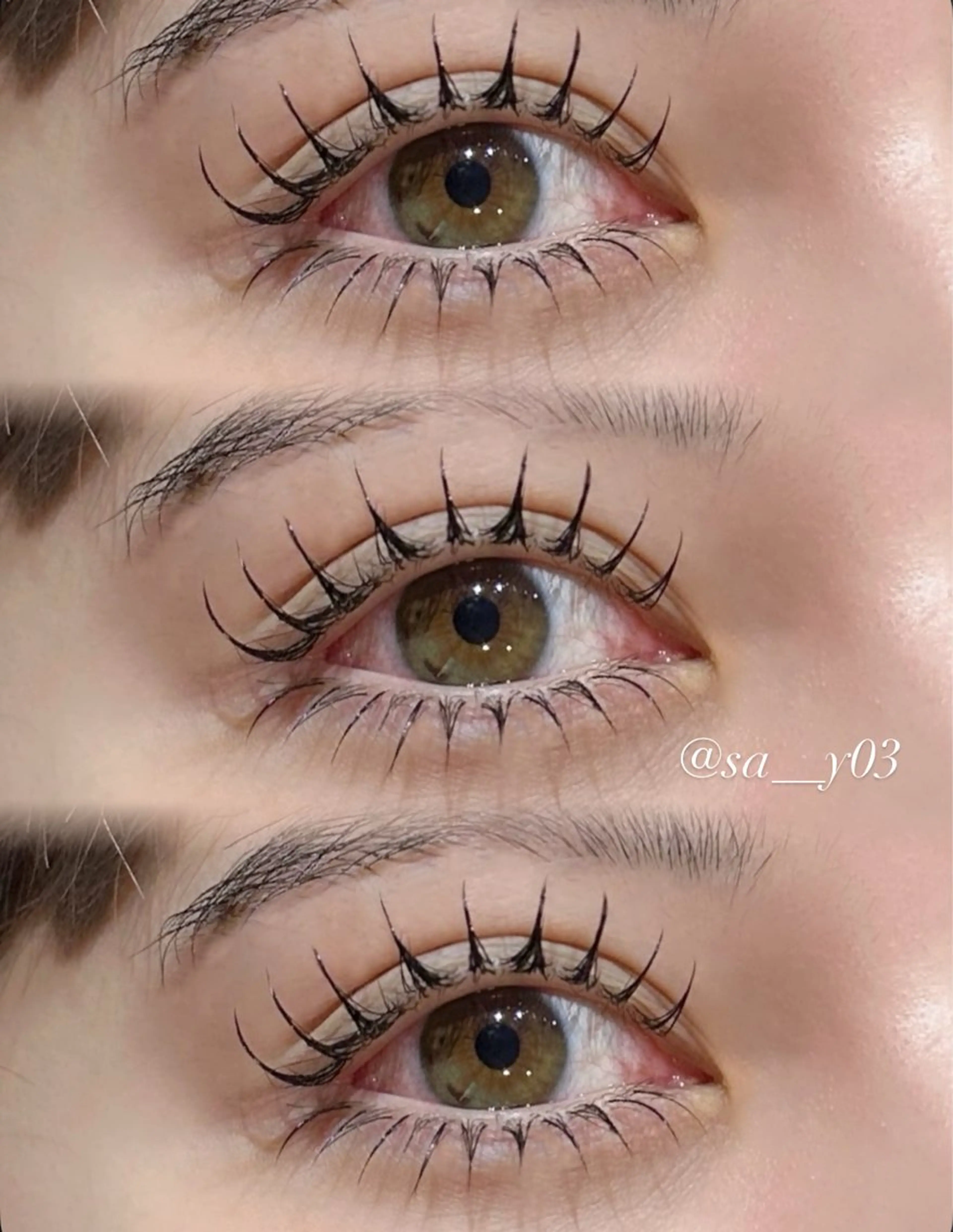 マツエク・マツパ BOOBEE eyelash所属・山下 紗采のマツエク・マツパデザイン