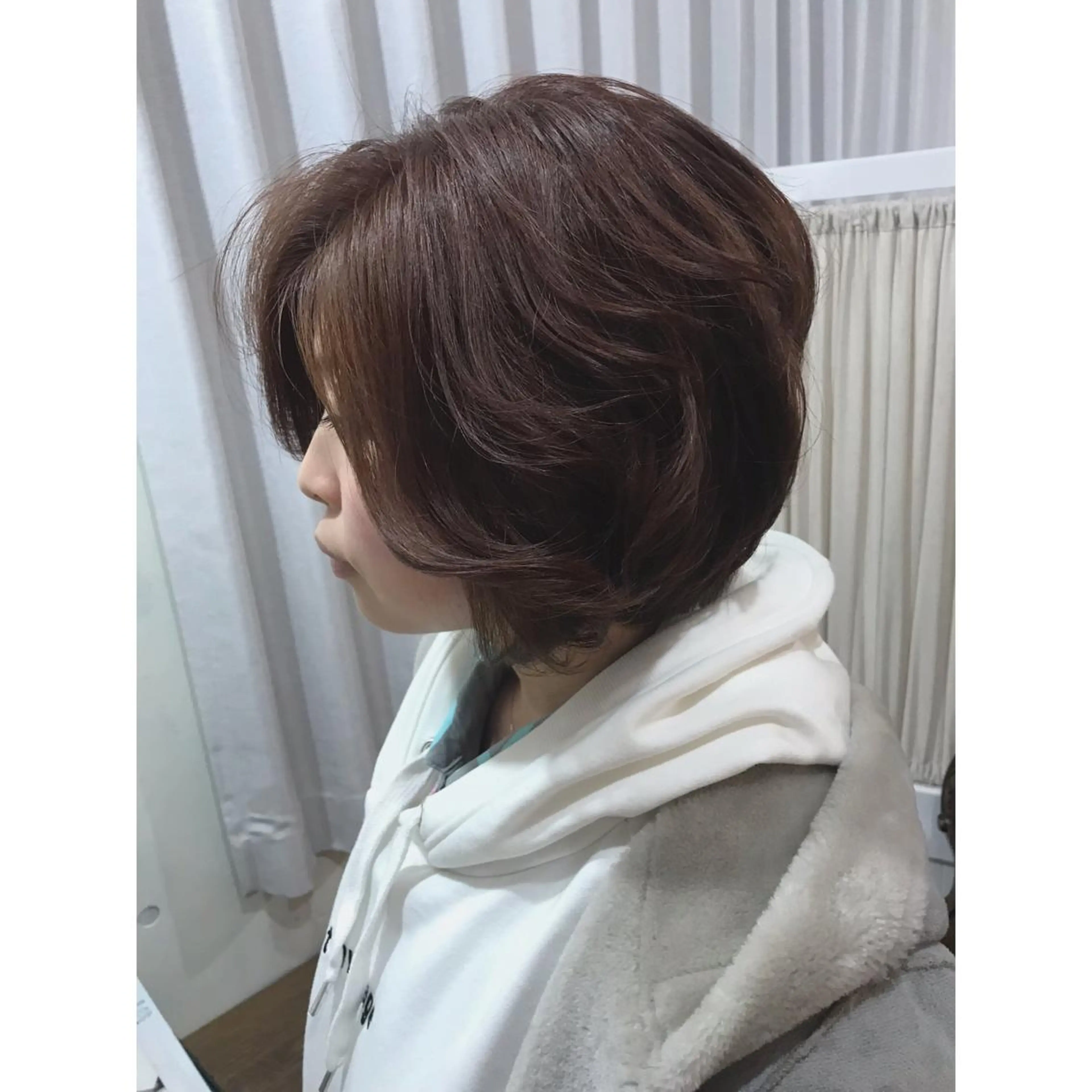 ショート カラー ヘアアレンジ ピンクカラー ボブ corona hairdesign KAZUE MAEDA所属・マエダ　カズエ🫶 coronahairのヘアスタイル