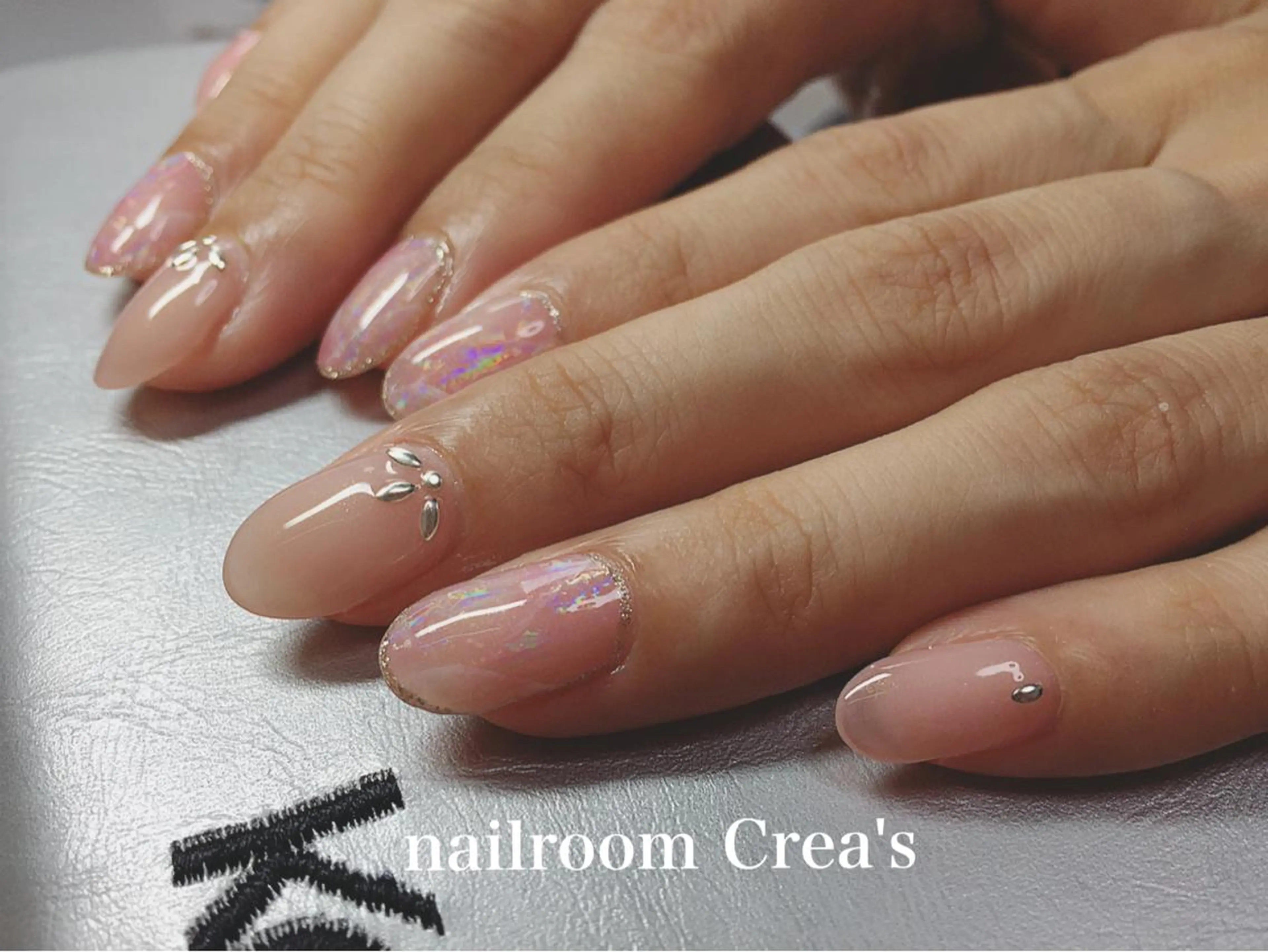 ネイル 大理石ネイル(マーブル) nailroom Crea'sのネイルデザイン