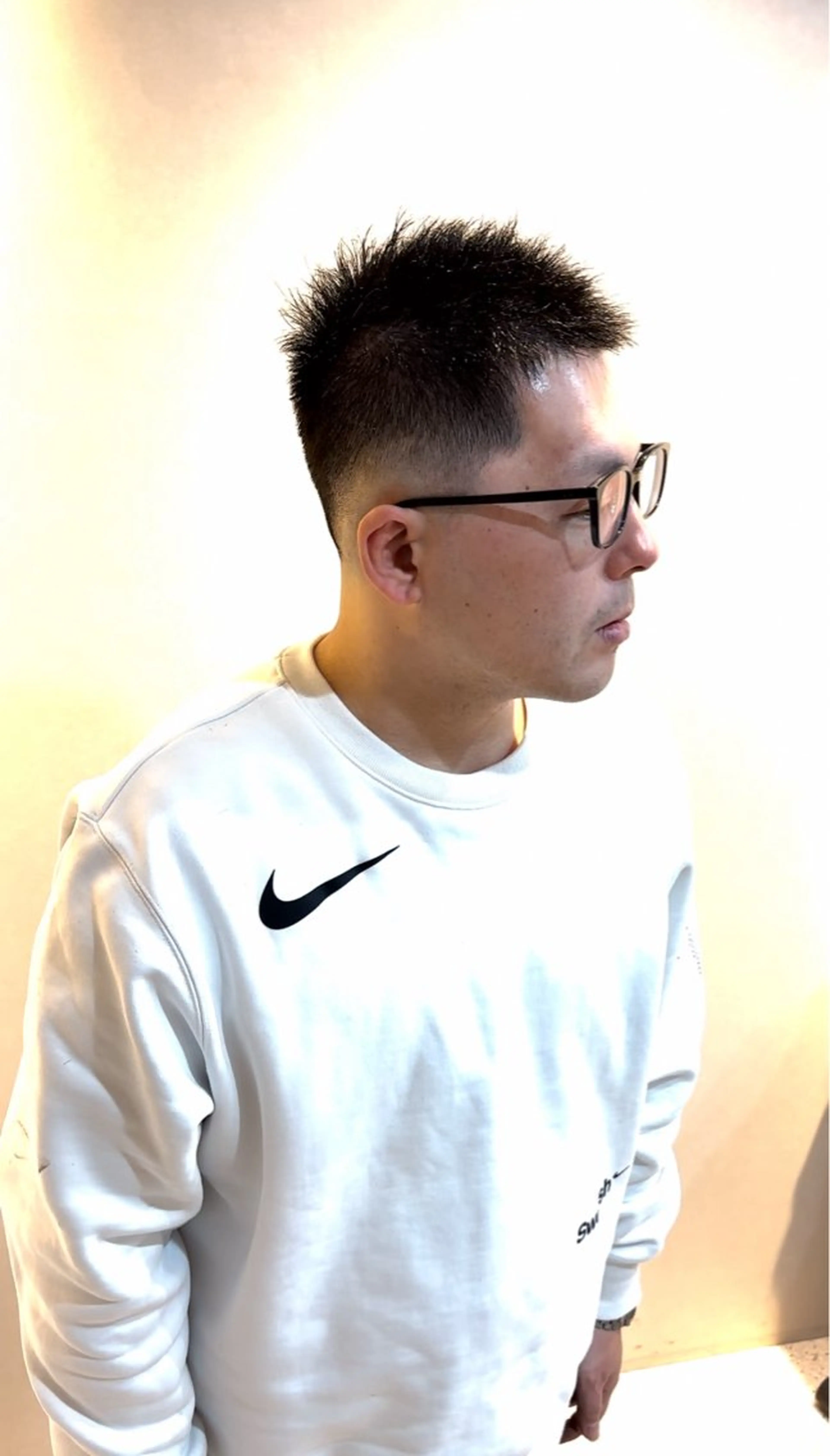メンズ フェードカット スキンフェード HARUKI  MINATO Japan広島紙屋町店所属・hmj紙屋町店 脊戸智志のヘアスタイル