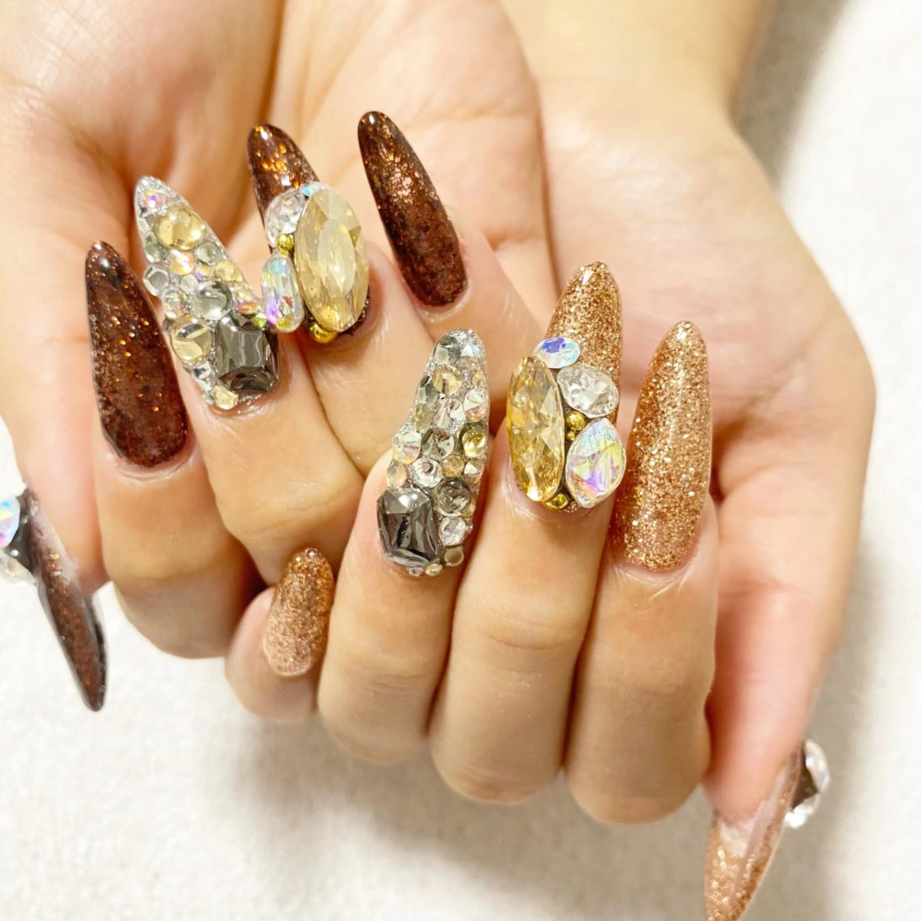 ネイル Rire_eye+beauty_nail所属・Rire_ nail_yukiのネイルデザイン