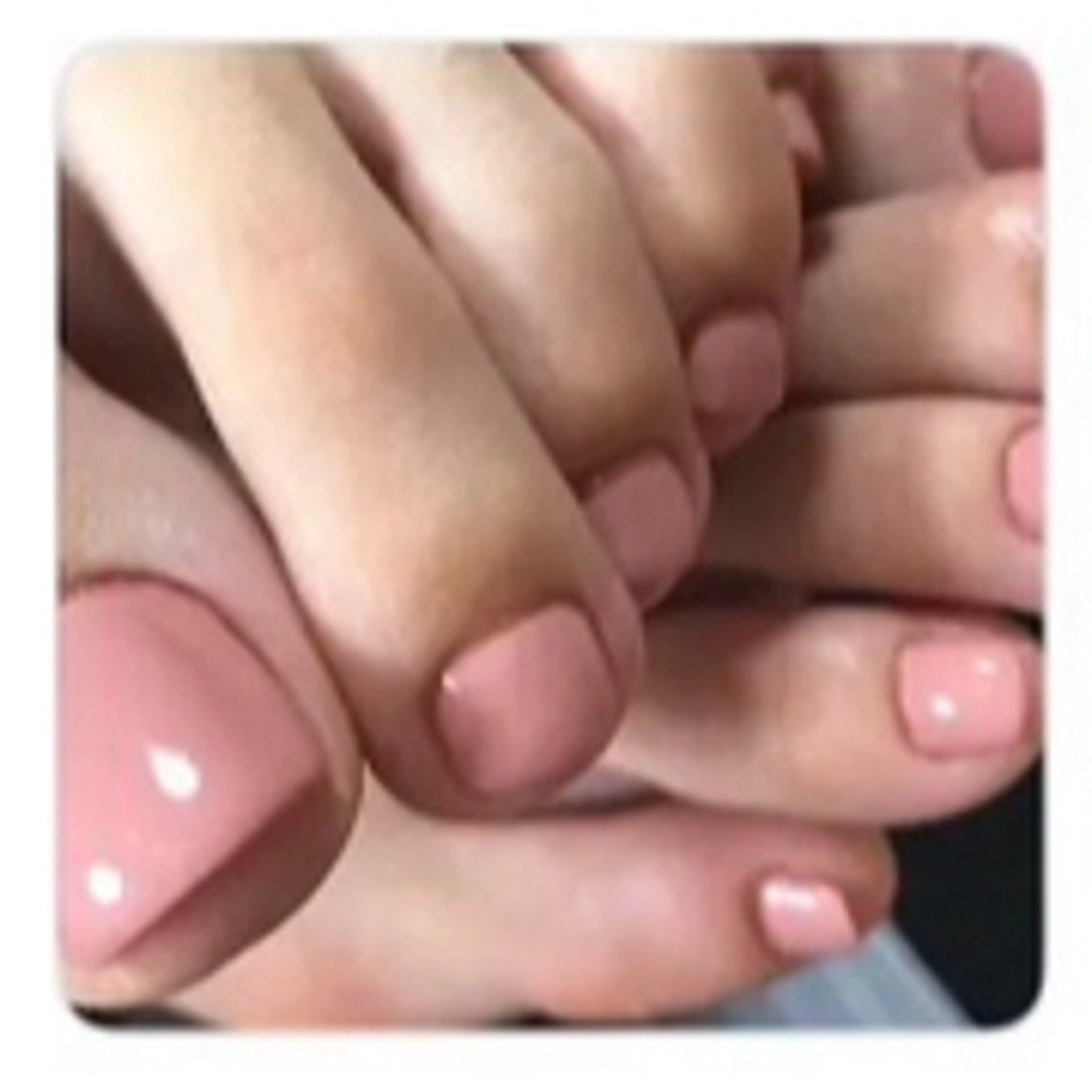 【オフ込】フットシンプルネイルの写真