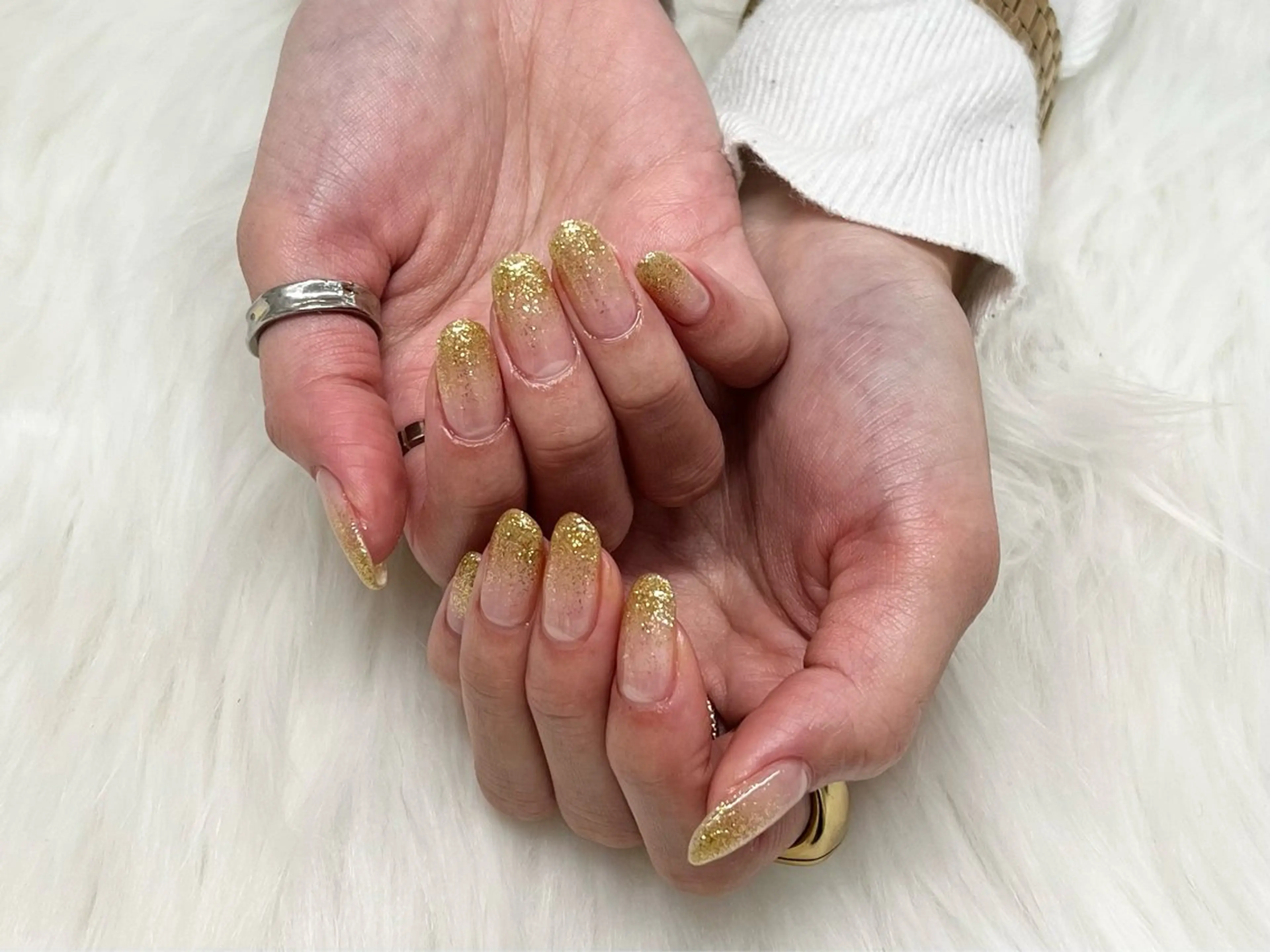 《HAND》【オフなし】ラメグラデーション✨¥4000✨の写真