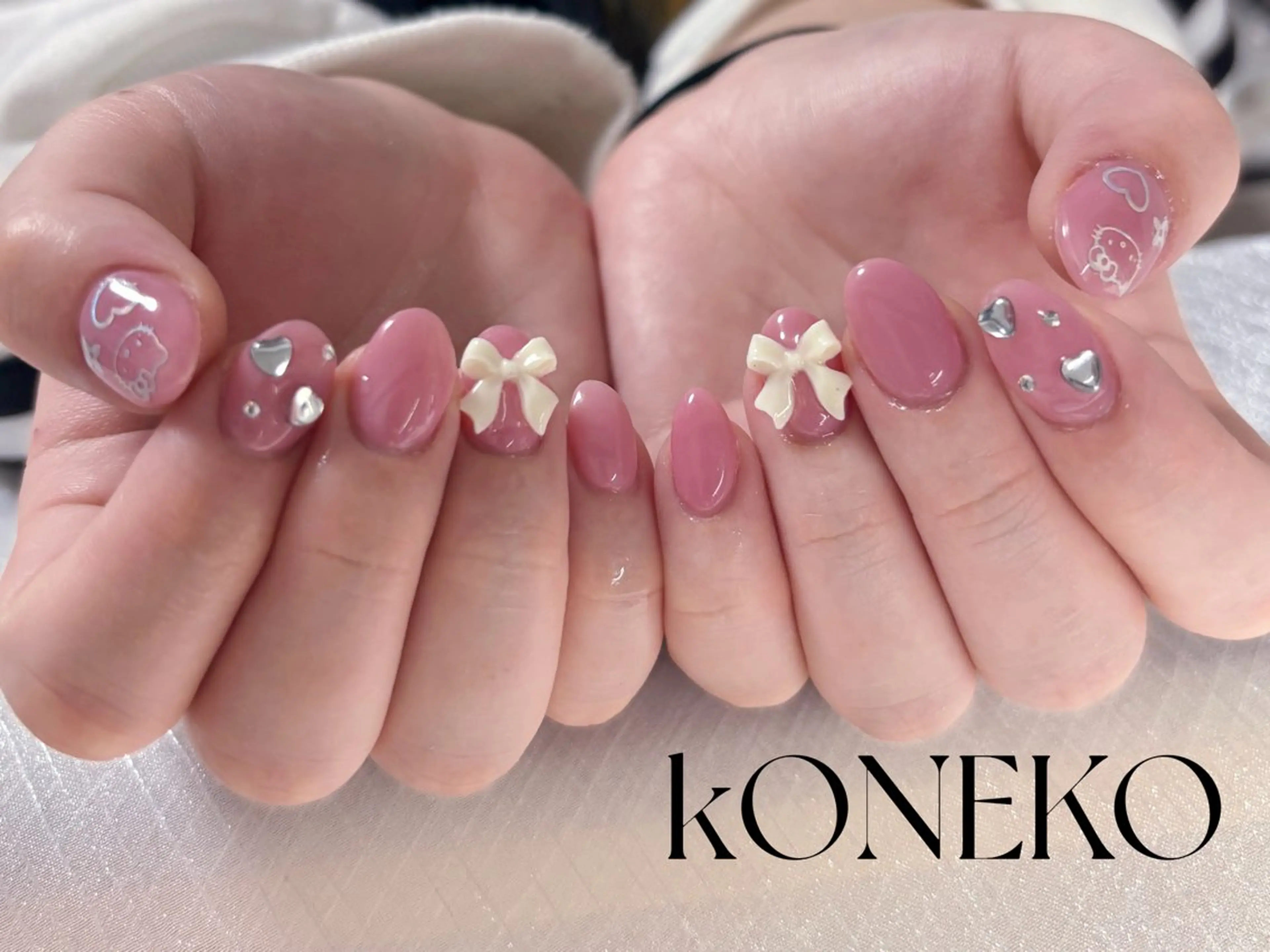 ネイル ハンドネイル ハンドケア コネコ ネイルサロンのネイルデザイン