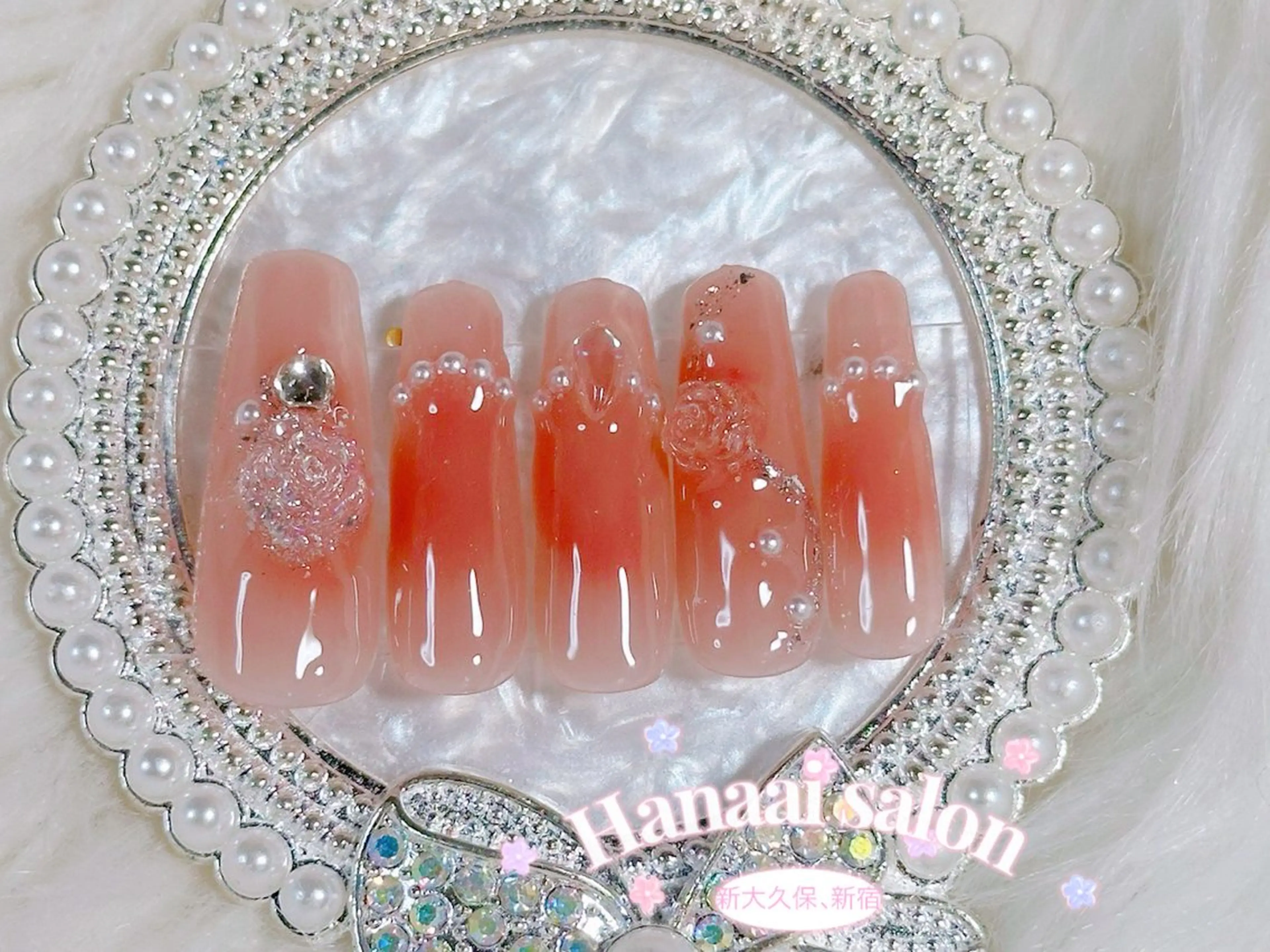 セミロング Hanaai Salon新宿店のネイルデザイン