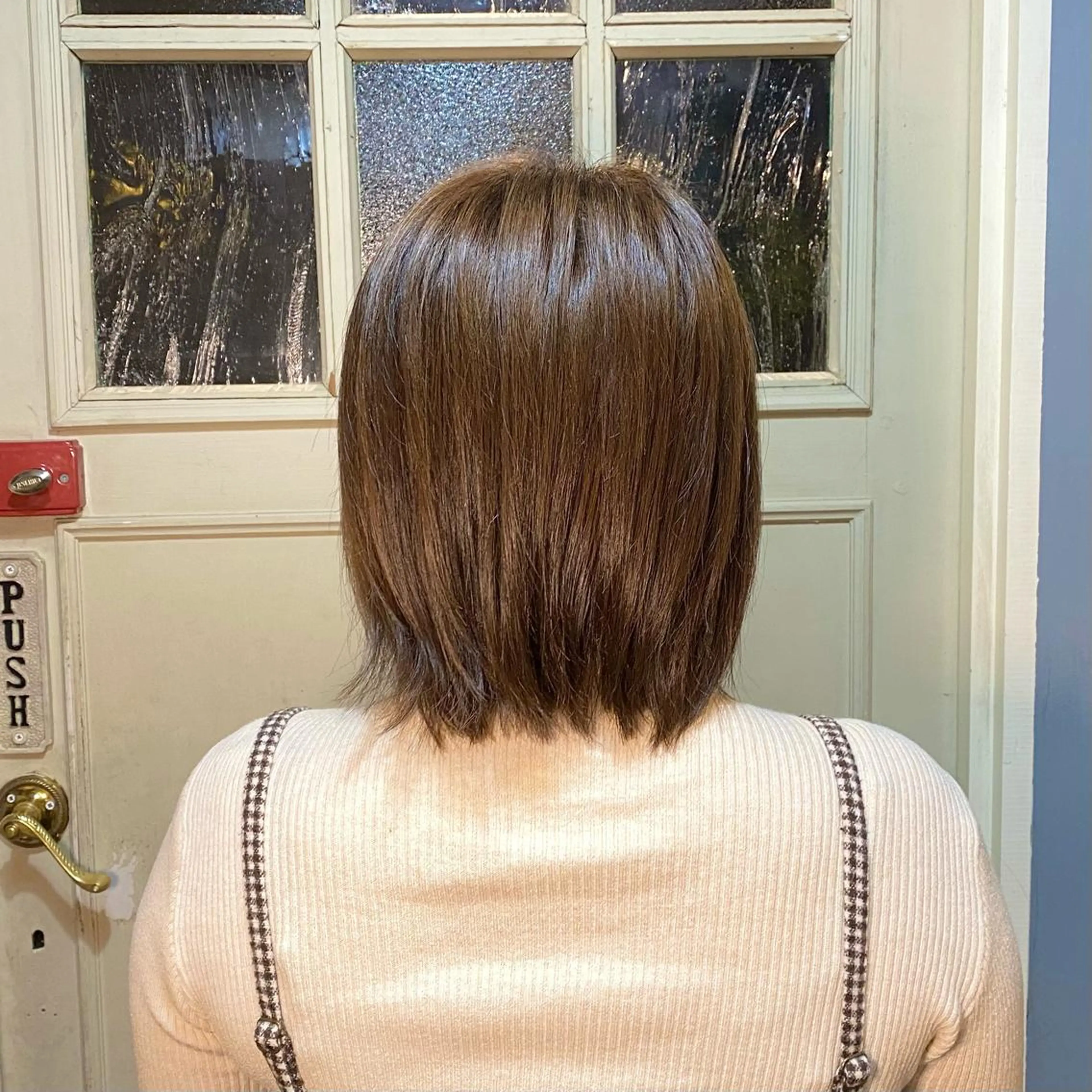 ショート ヘアアレンジ シールエクステ エクステ ハイライト カット ヘアカラー トリートメント ヘッドスパ BRITS 渡辺 菜々子のヘアスタイル